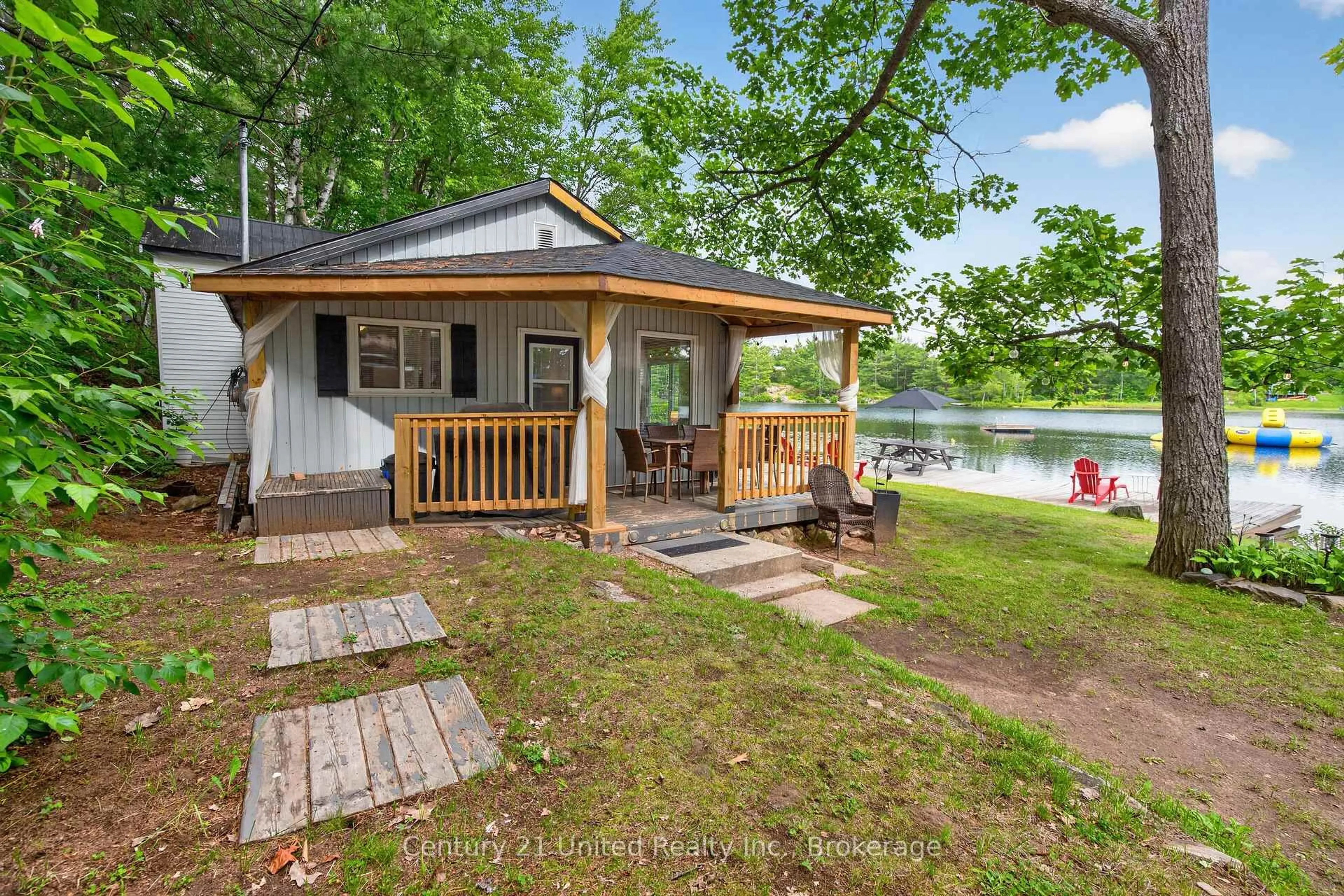 Patio, water/lake/river/ocean view for 137 Fire Route 70, Havelock-Belmont-Methuen Ontario K0L 1Z0