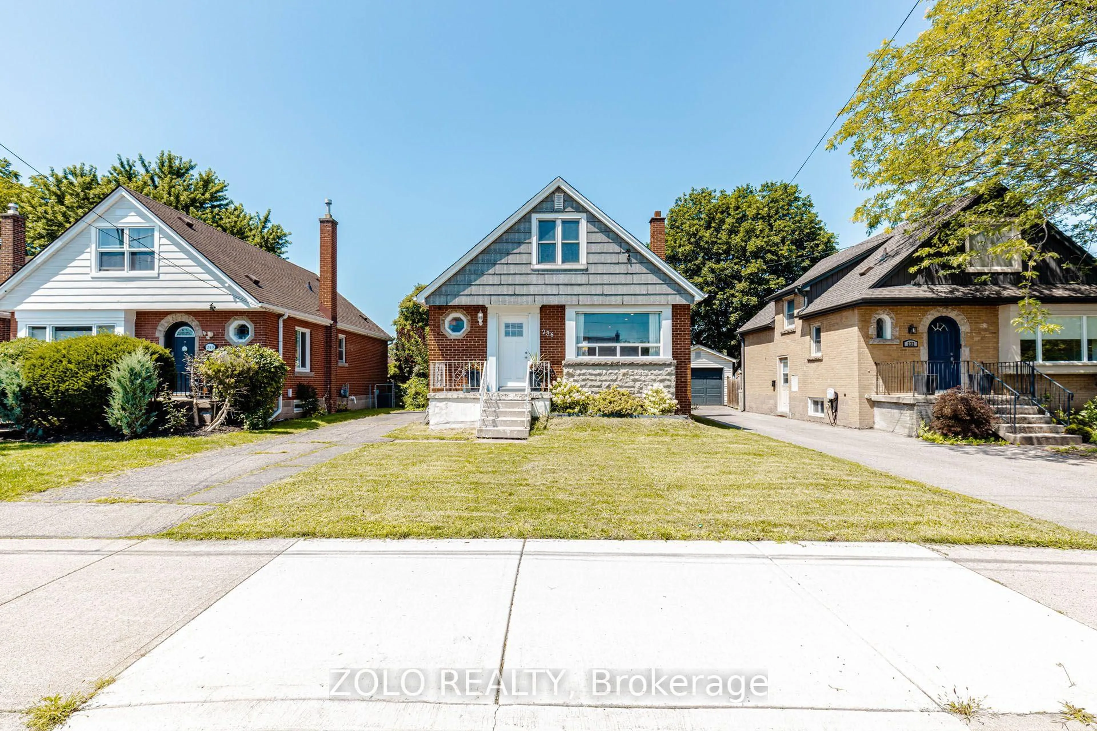 Home with brick exterior material, street for 236 Parkdale Ave, Hamilton Ontario L8K 3P6