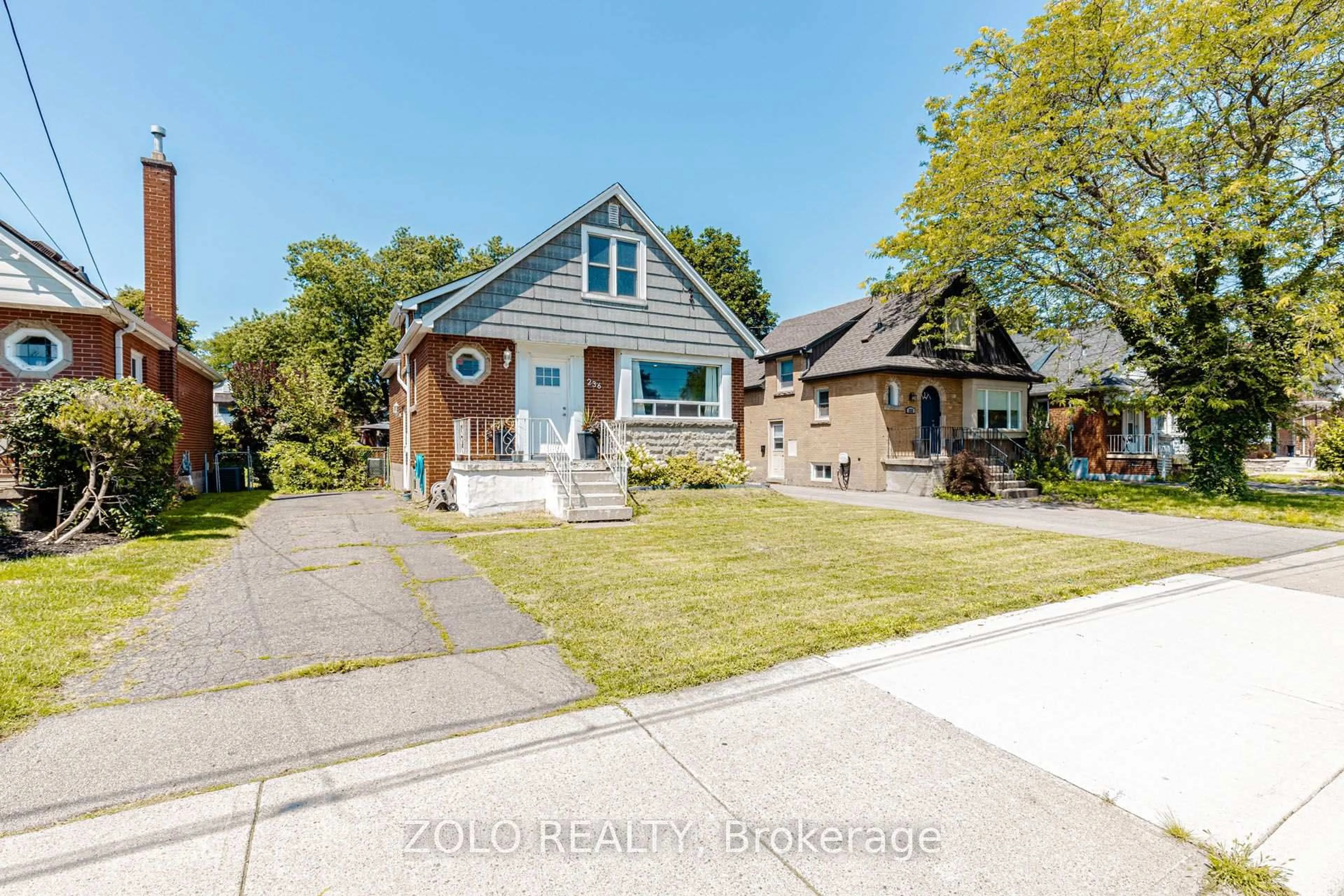 Home with brick exterior material, street for 236 Parkdale Ave, Hamilton Ontario L8K 3P6