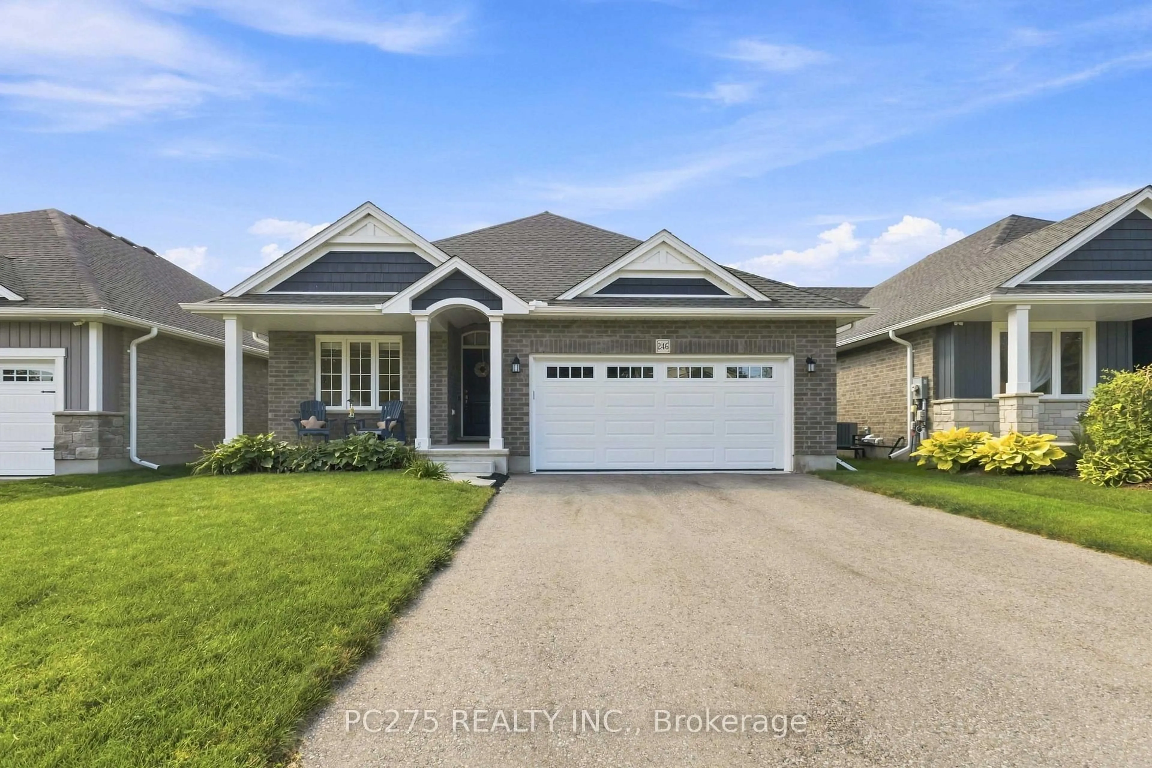 Home with vinyl exterior material, street for 246 Hill St, Central Elgin Ontario N5L 1H2