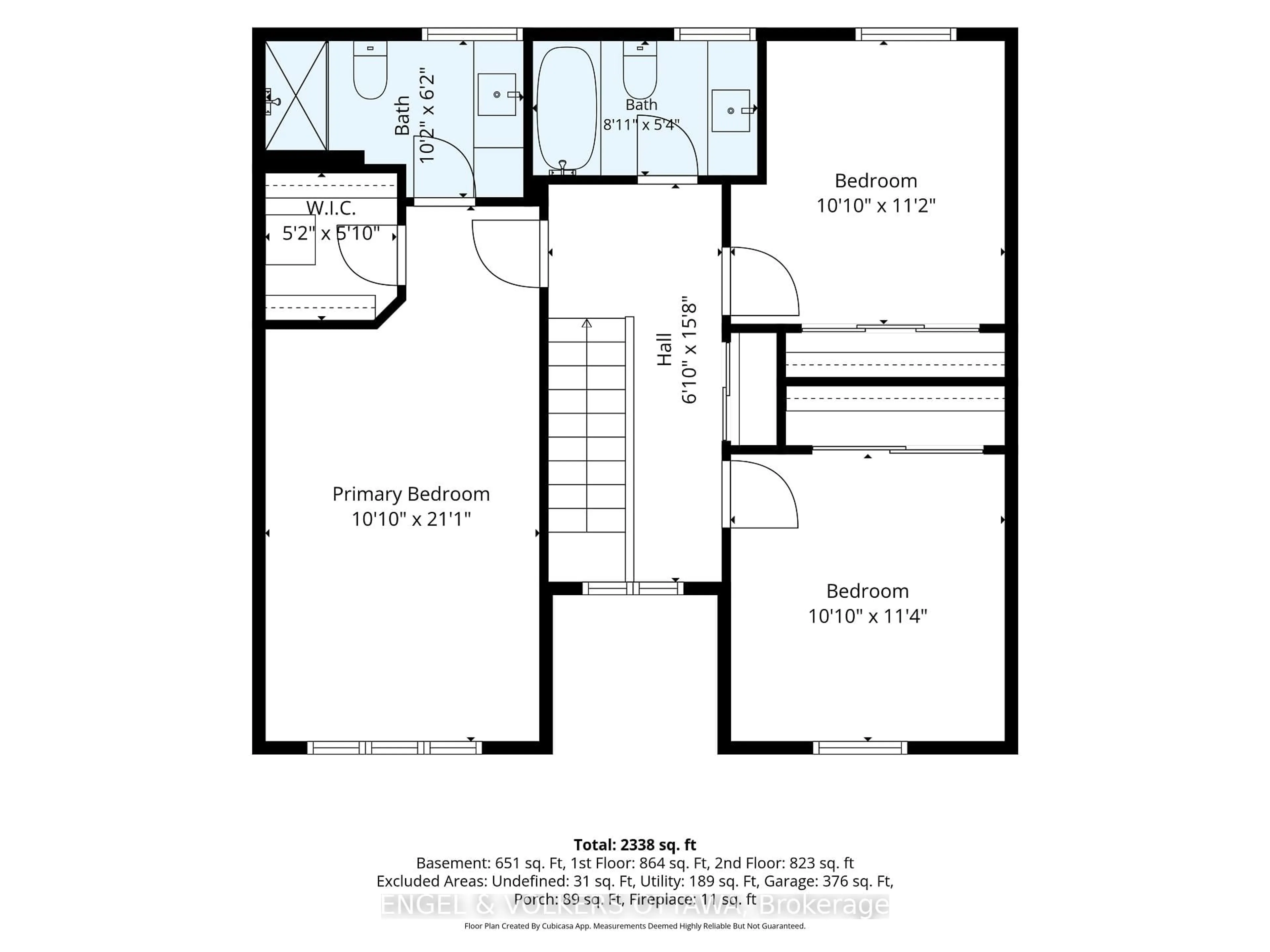 Floor plan for 1721 Hunter's Run Dr, Orleans Ontario K1C 6W2
