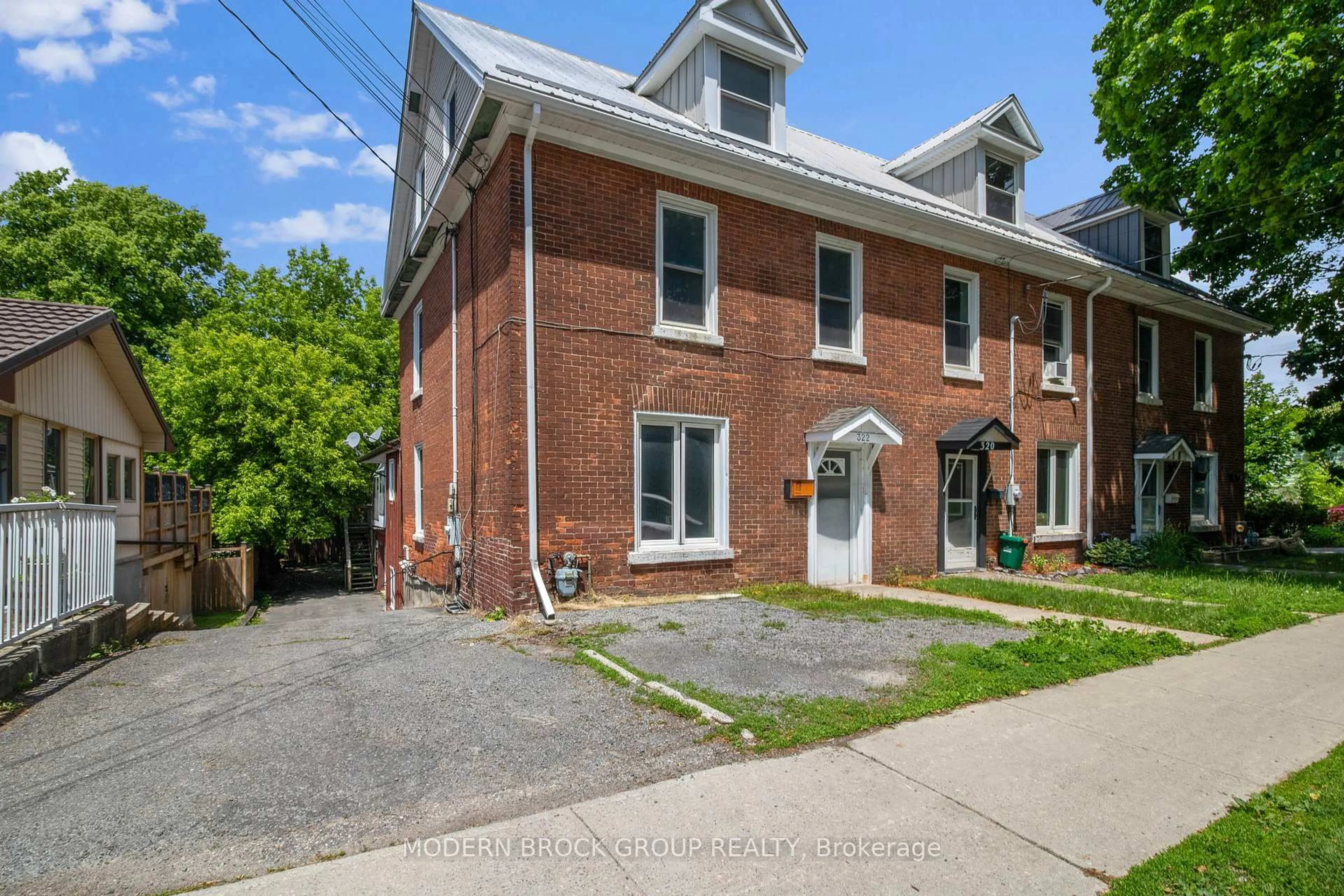 Home with brick exterior material, street for 322 King St, Brockville Ontario K6V 3S3