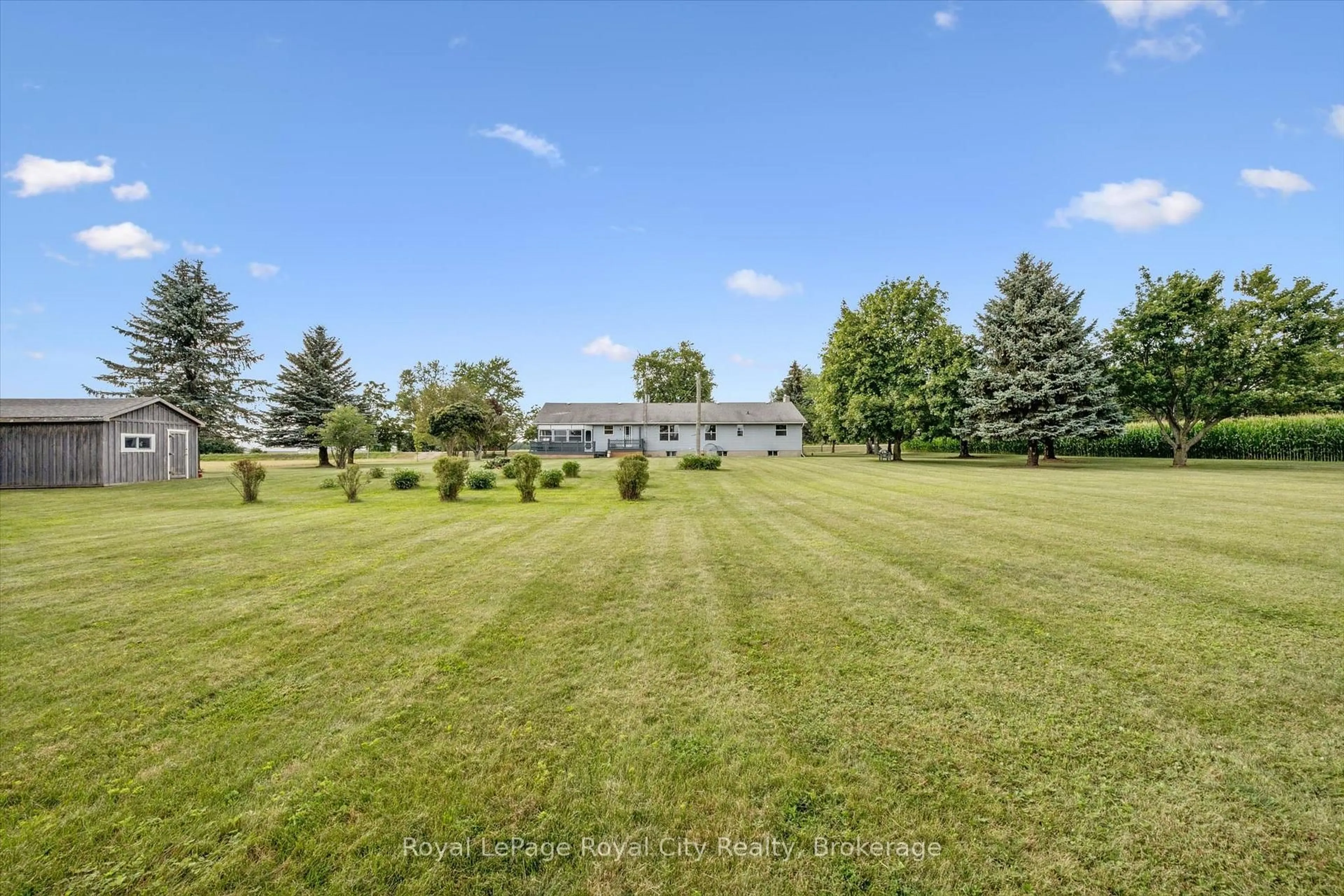 A pic from outside/outdoor area/front of a property/back of a property/a pic from drone, unknown for 7689 Second Line, Centre Wellington Ontario N0B 1S0