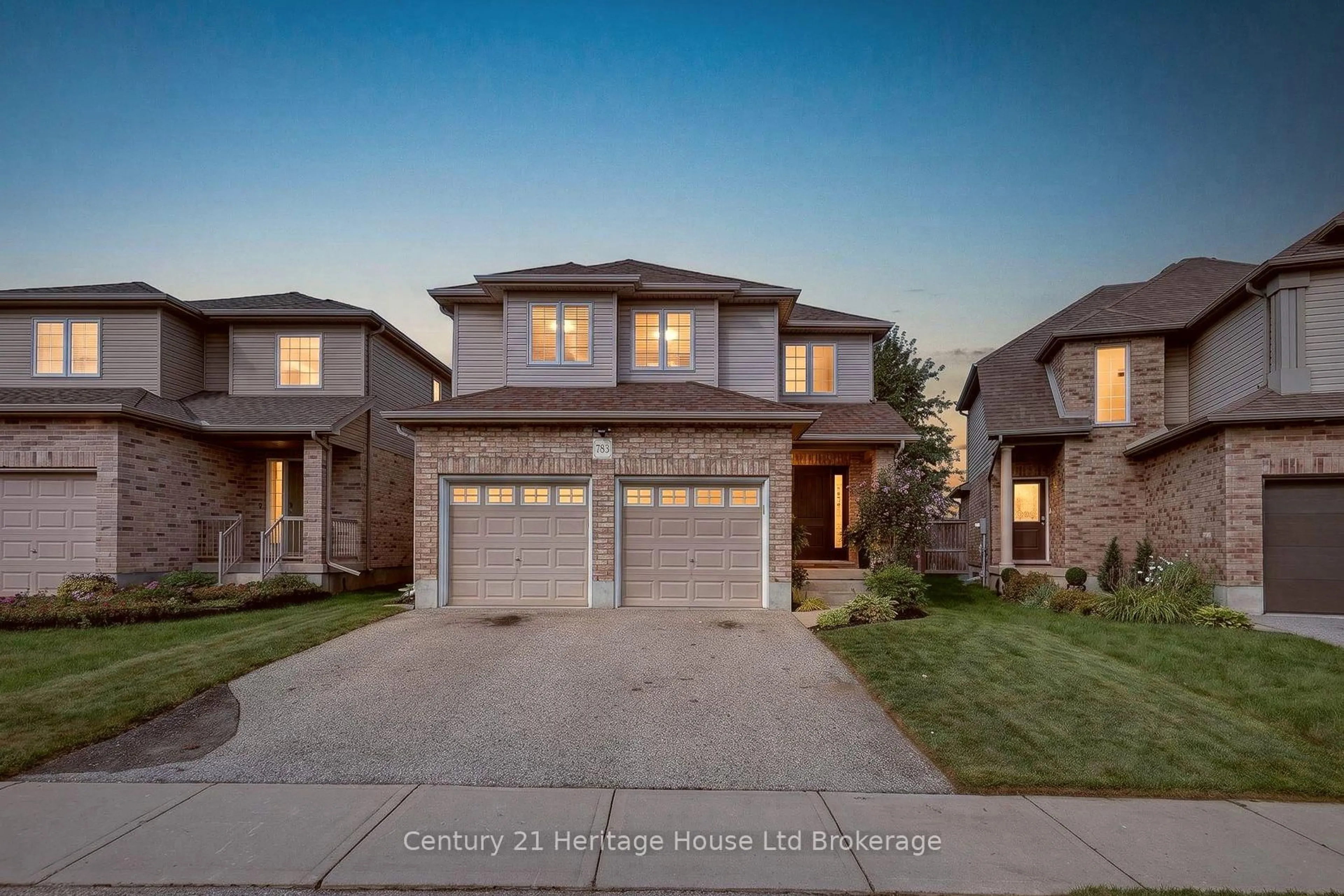 Home with brick exterior material, street for 783 Frontenac Cres, Woodstock Ontario N4V 0B1