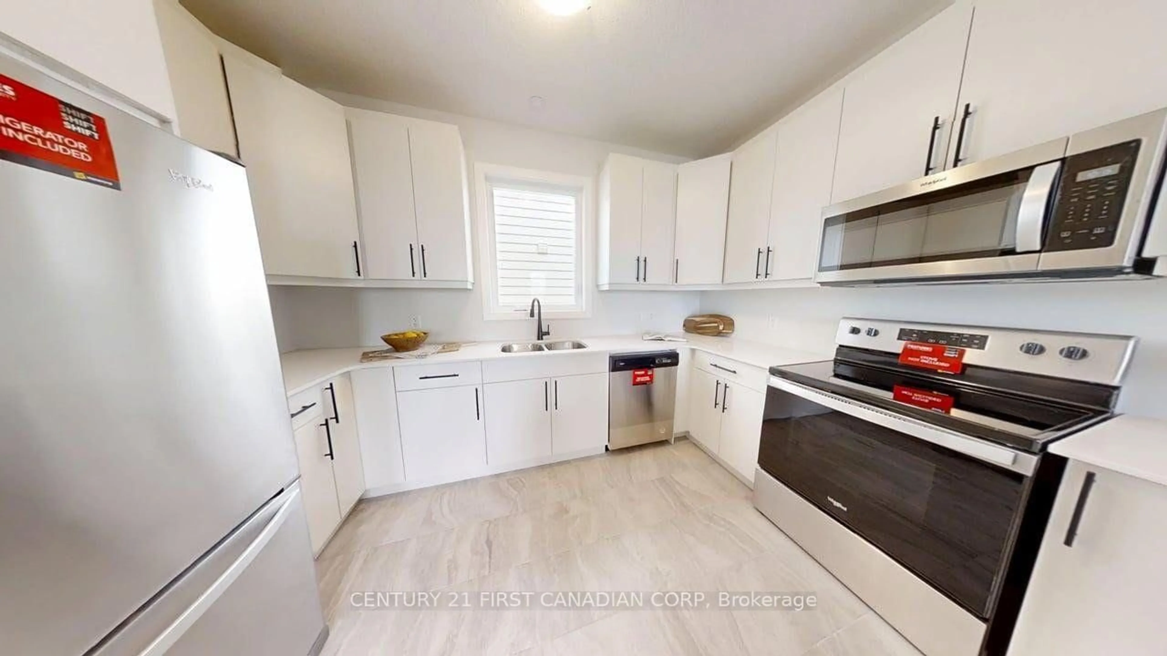 Standard kitchen, ceramic/tile floor for 1233 Tulloch Ave, London South Ontario N6M 0L8