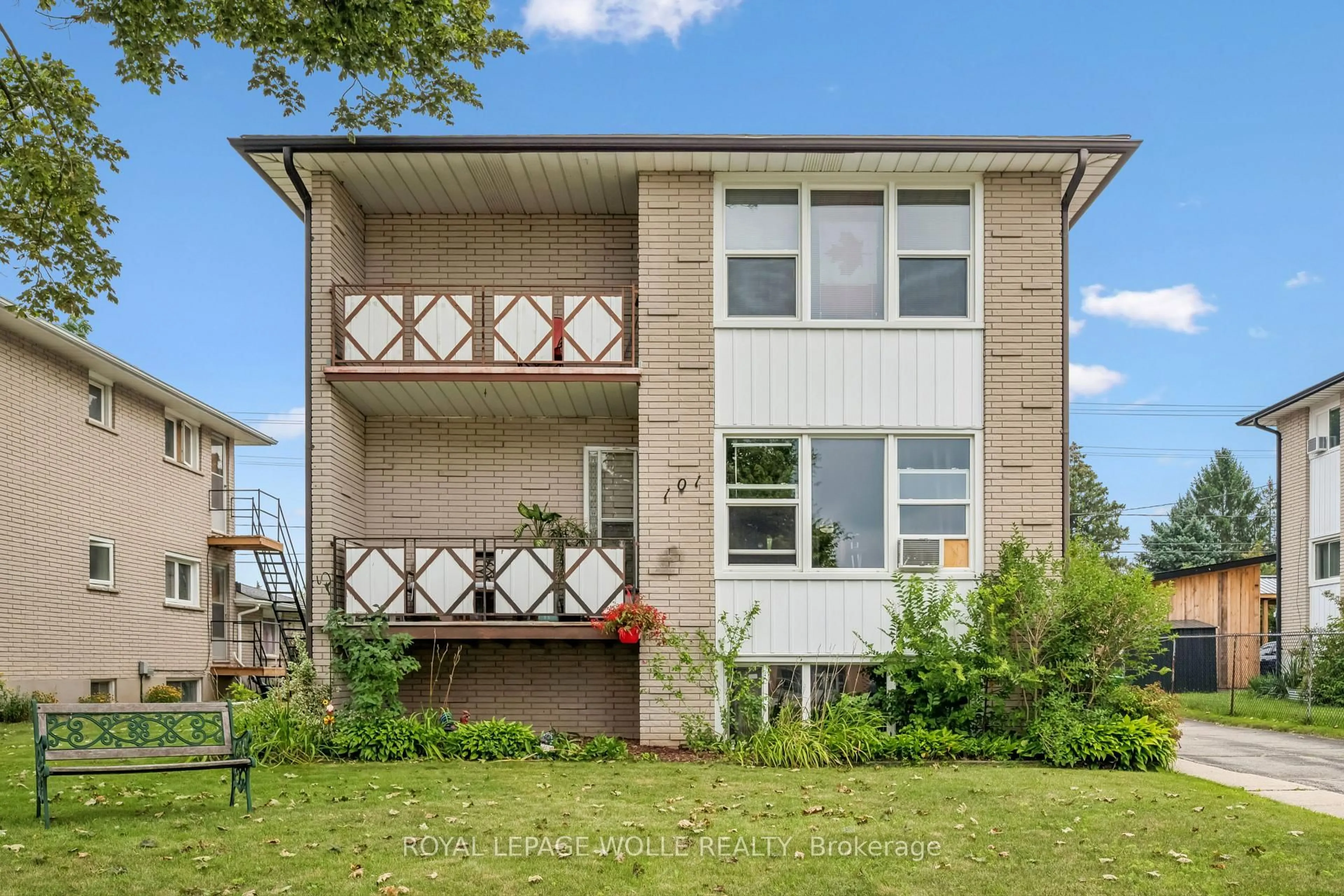Home with brick exterior material, building for 101 Secord Ave, Kitchener Ontario N2B 2L3