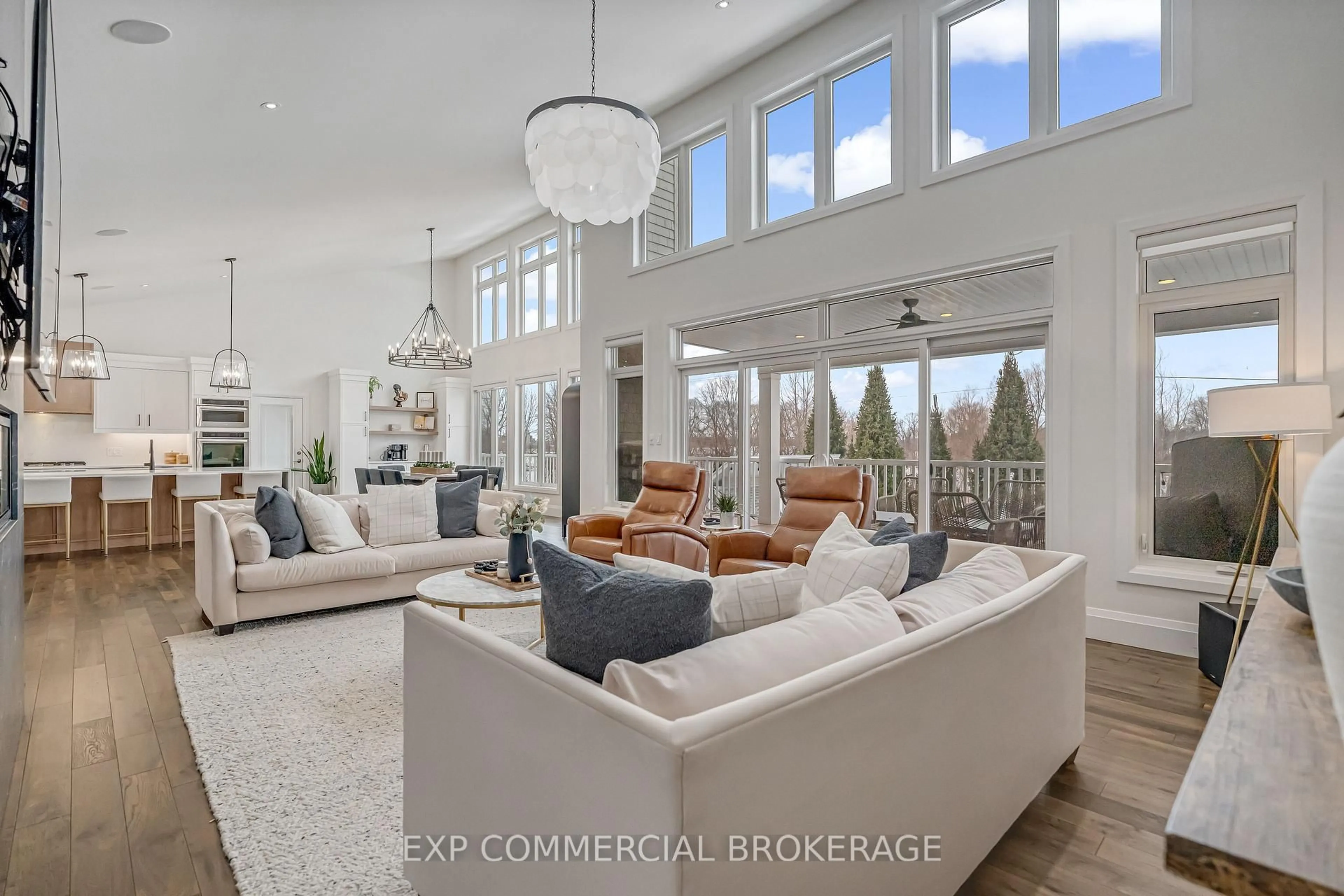 Living room with furniture, unknown for 132 Parkview Dr, Woodstock Ontario N4T 0J2