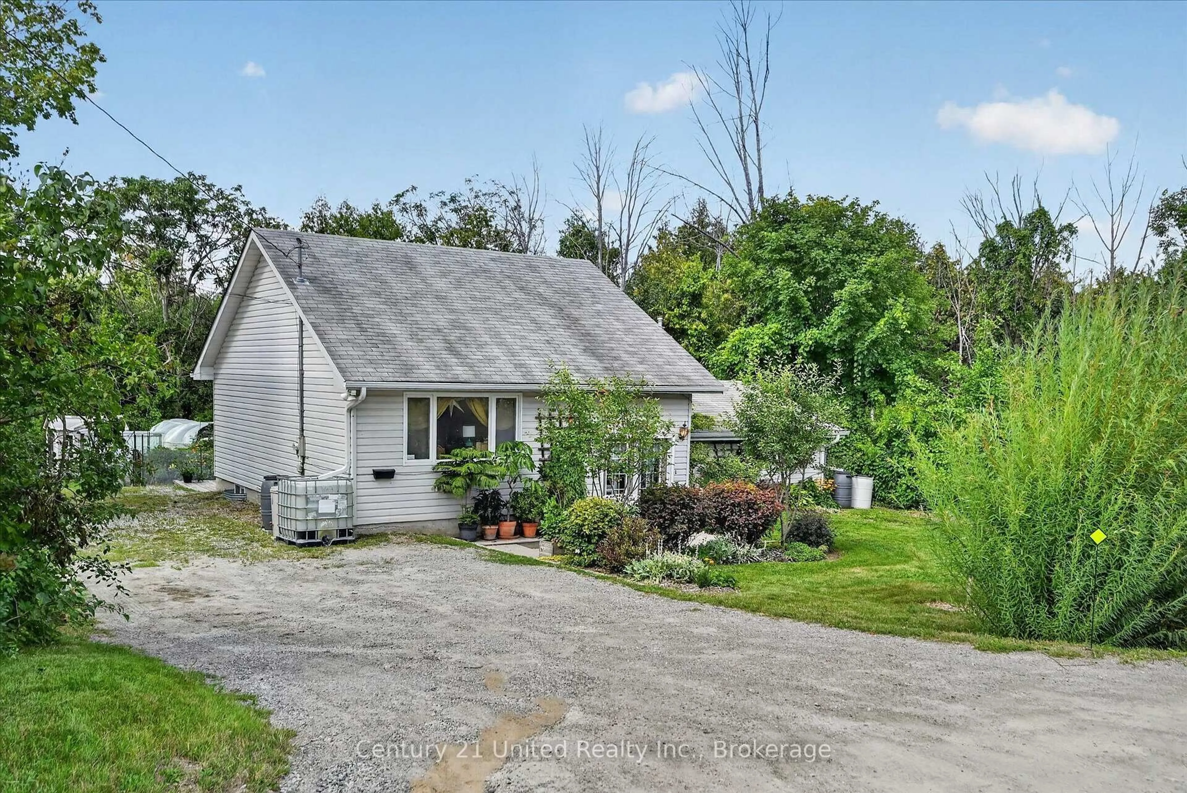 A pic from outside/outdoor area/front of a property/back of a property/a pic from drone, street for 2826 Television Rd, Douro-Dummer Ontario K9L 1G1