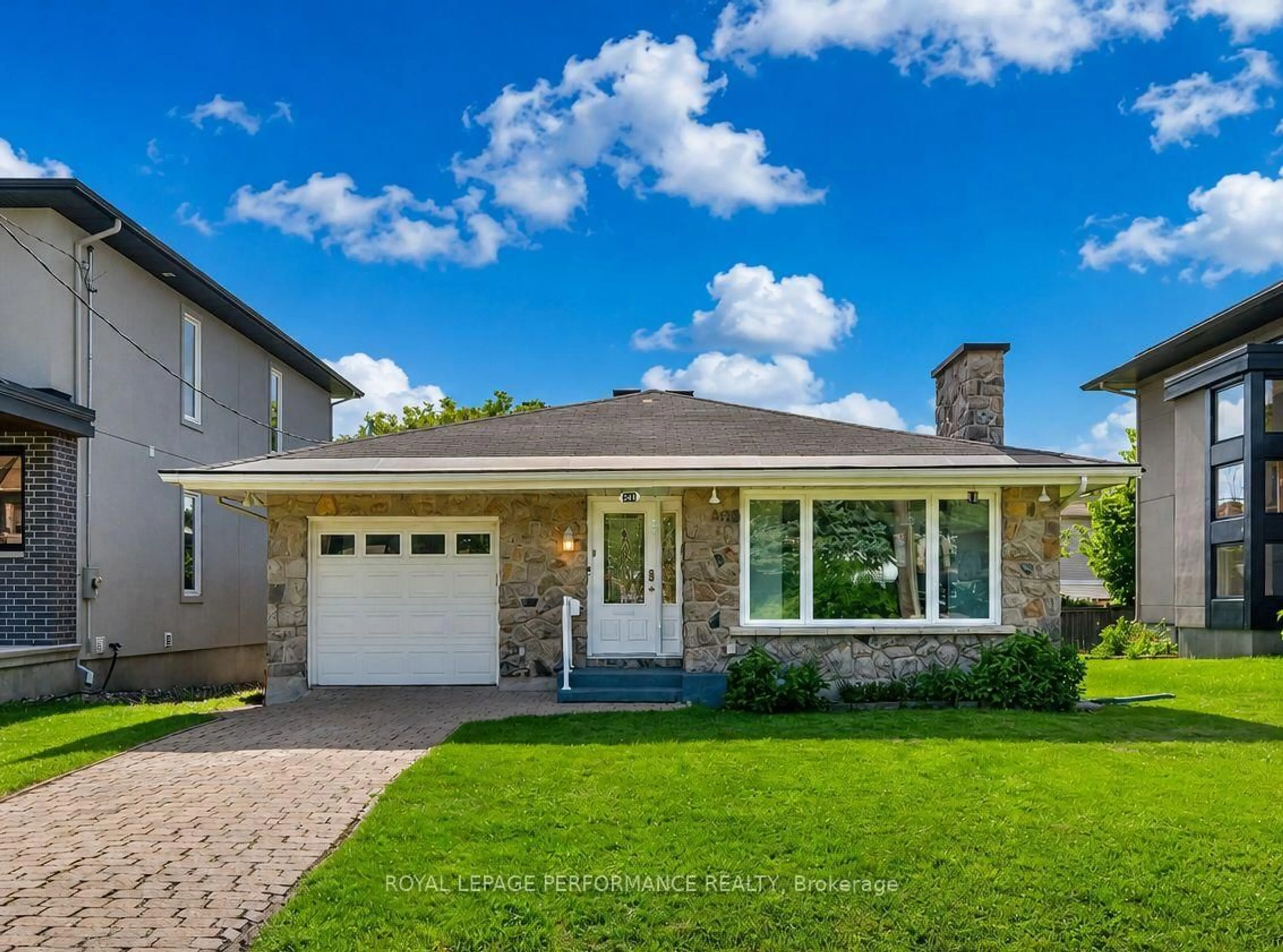 Home with vinyl exterior material, street for 244 Richardson Ave, Ottawa Ontario K2B 5G6