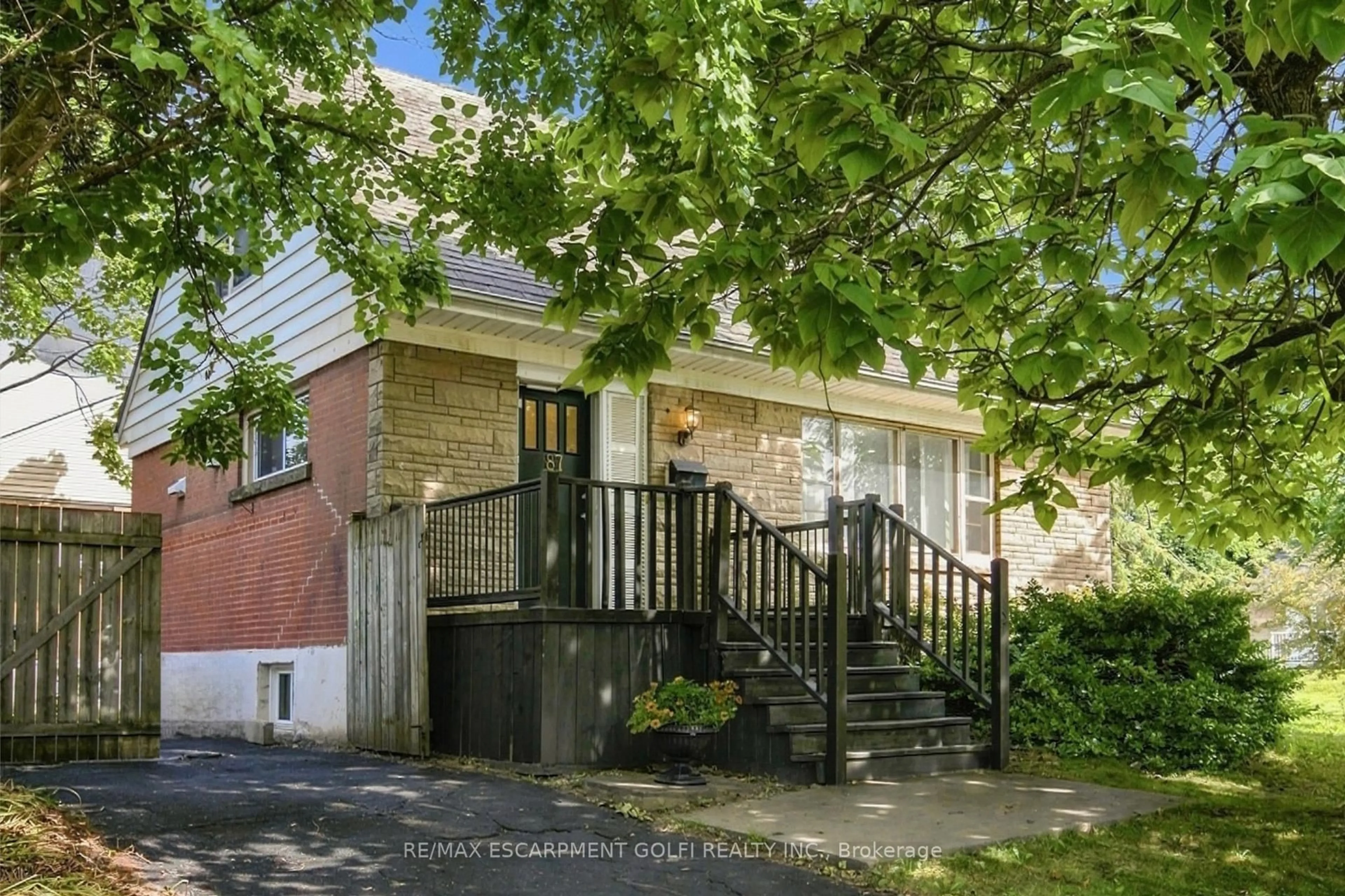 Home with brick exterior material, street for 87 Radford St, Hamilton Ontario L8S 3E5