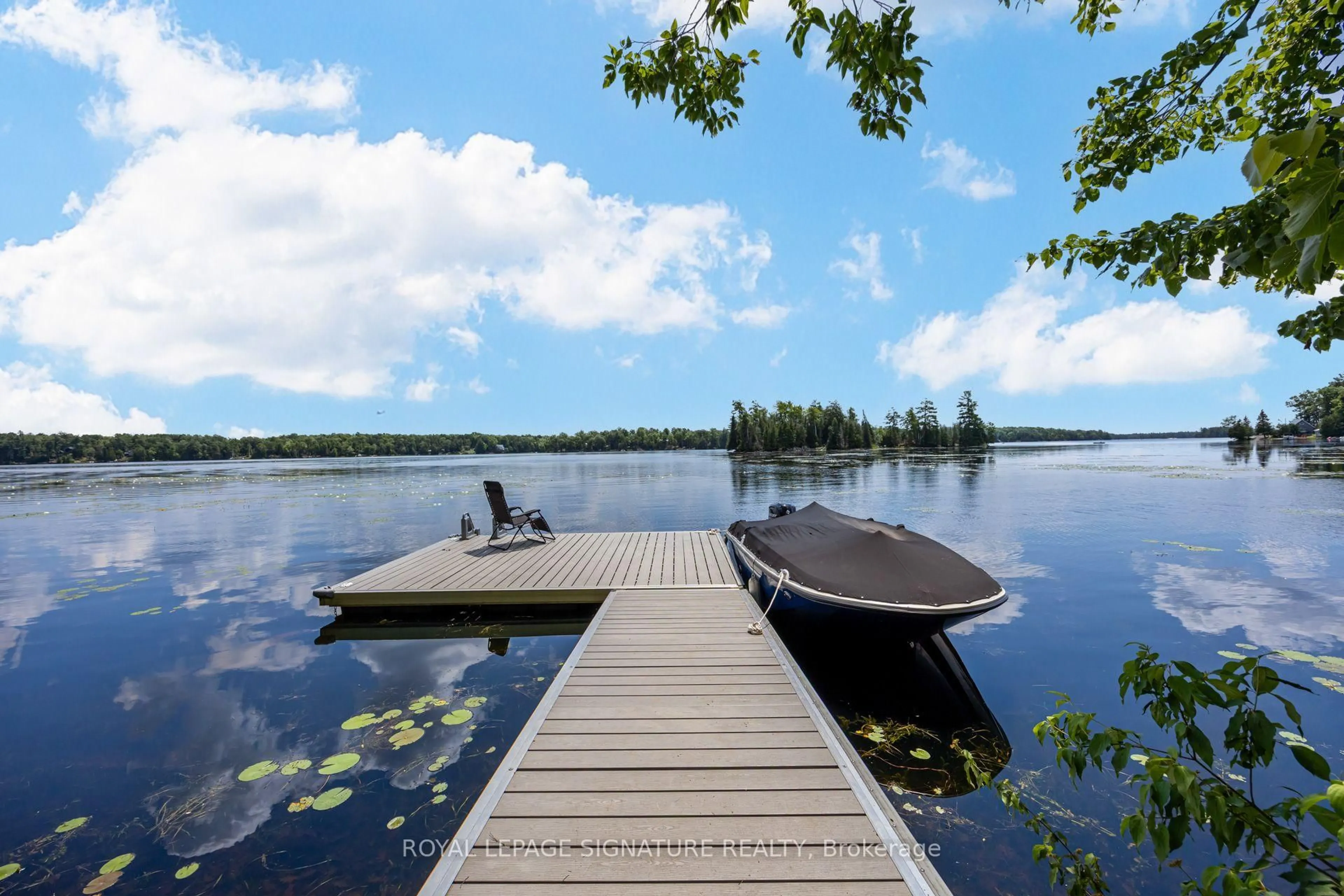 Patio, water/lake/river/ocean view for 383 Fire Route 59 Rte, Havelock-Belmont-Methuen Ontario K0L 1Z0
