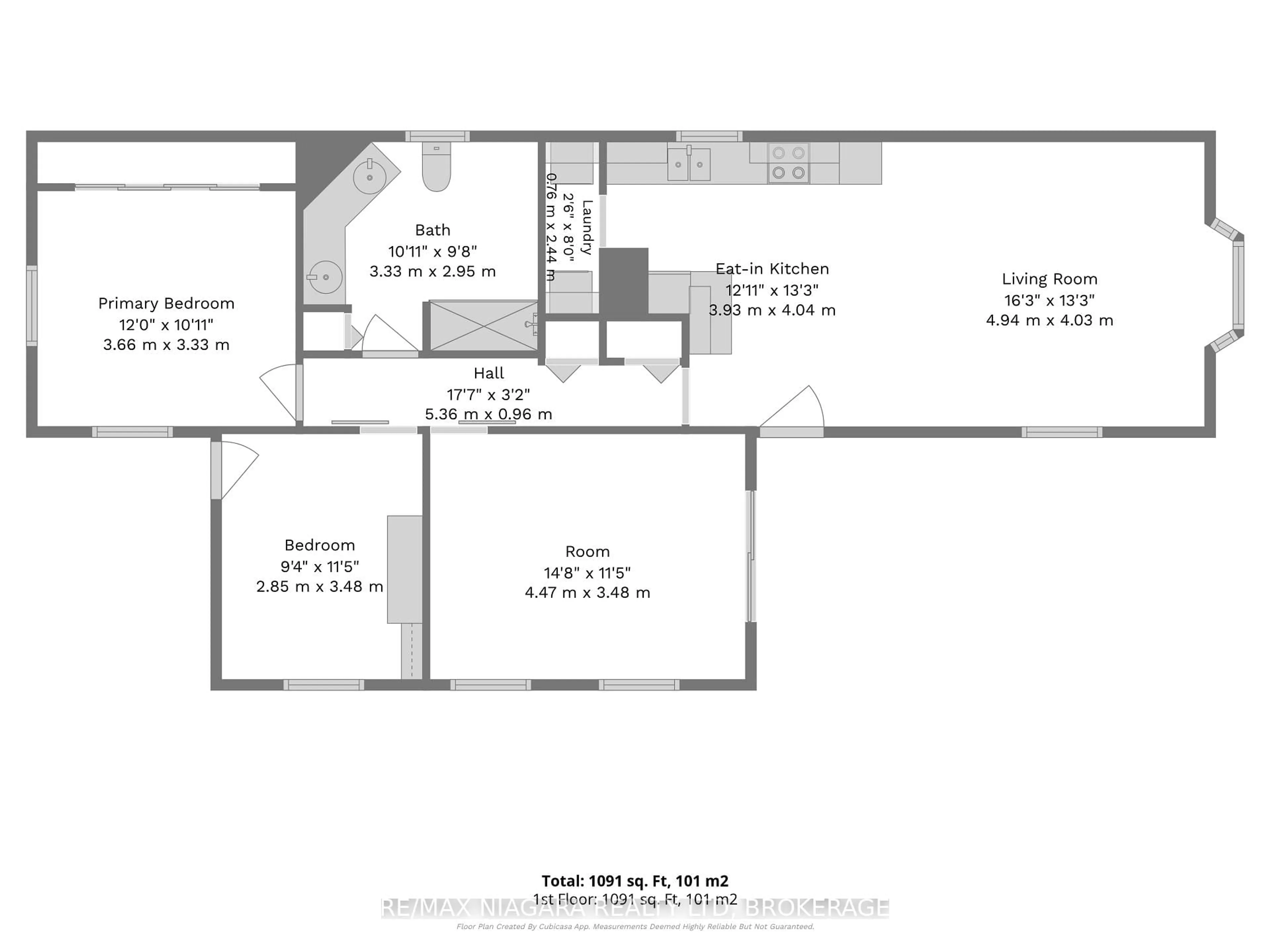 Floor plan for 3033 Townline Rd #1, Fort Erie Ontario L0S 1S1