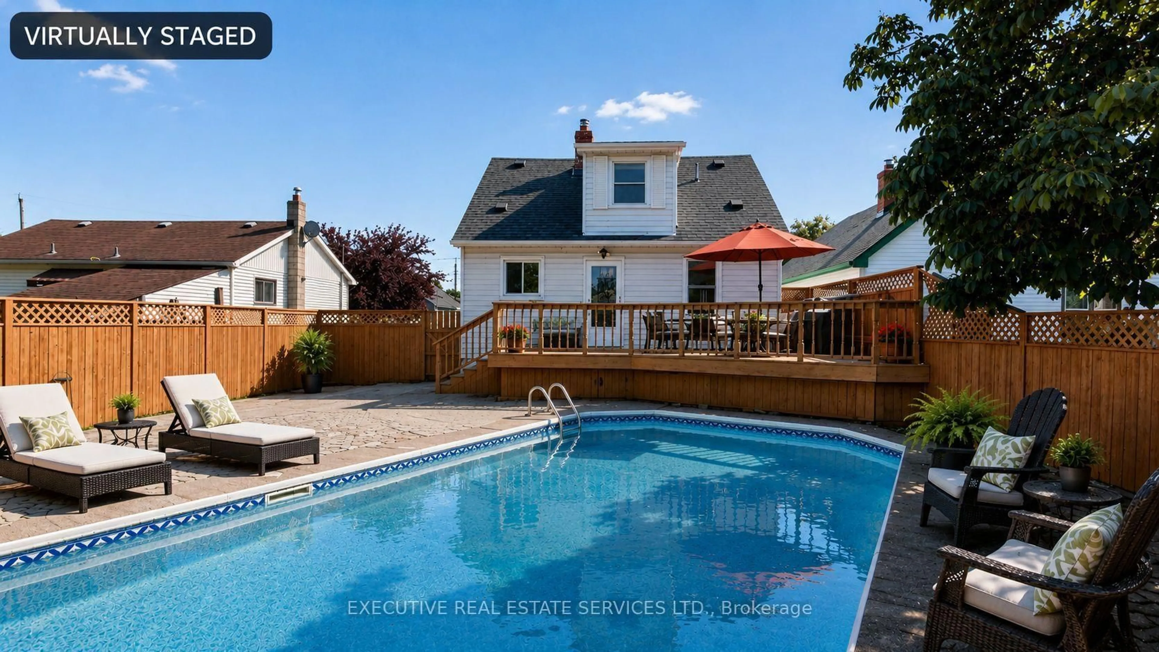Pool for 38 Parker St, St. Catharines Ontario L2S 1C5