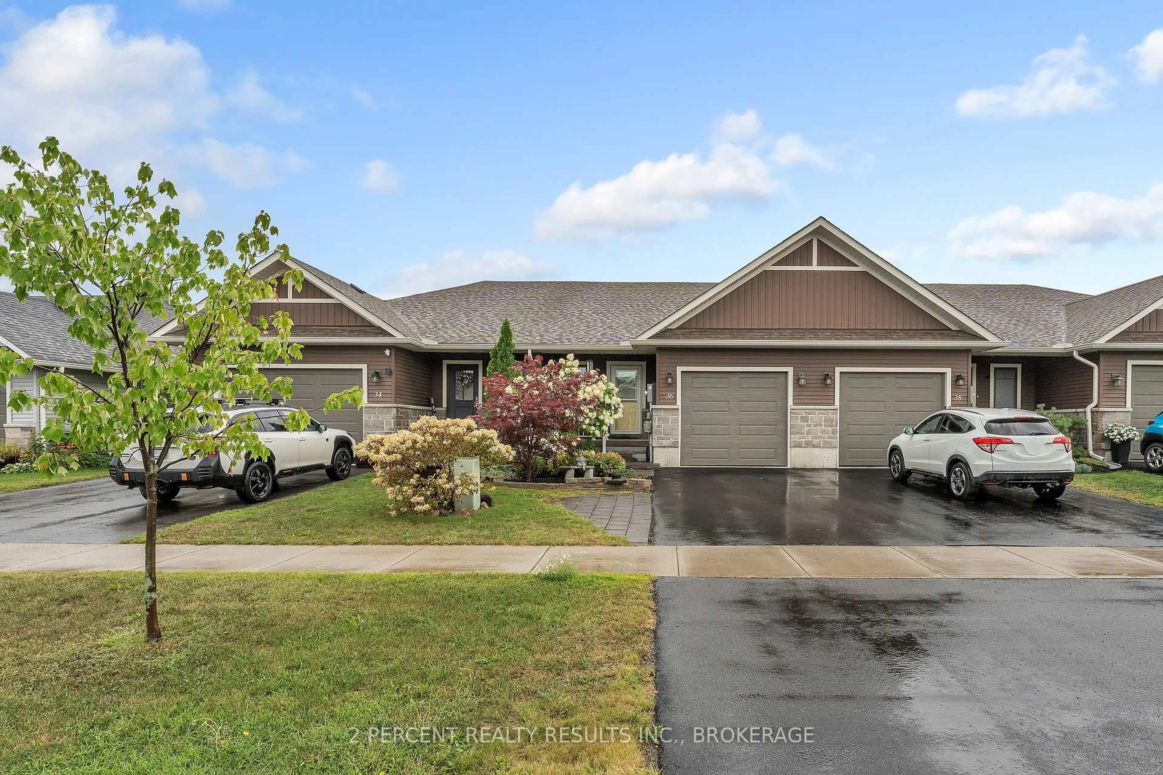 A pic from outside/outdoor area/front of a property/back of a property/a pic from drone, street for 36 Sandhu Cres, Belleville Ontario K8P 0G7