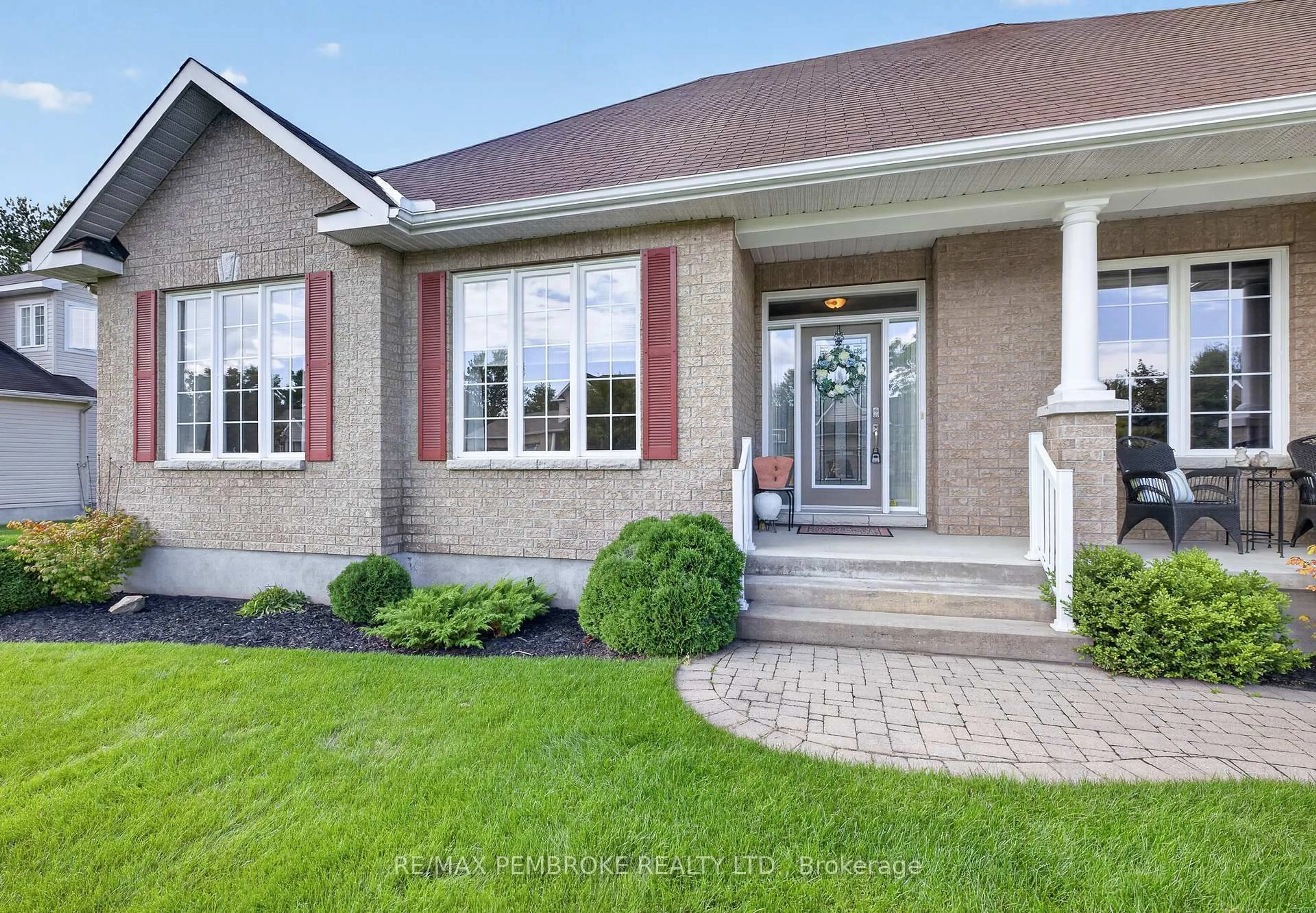 Home with brick exterior material, street for 26 Bedard Blvd, Petawawa Ontario K8H 0B7