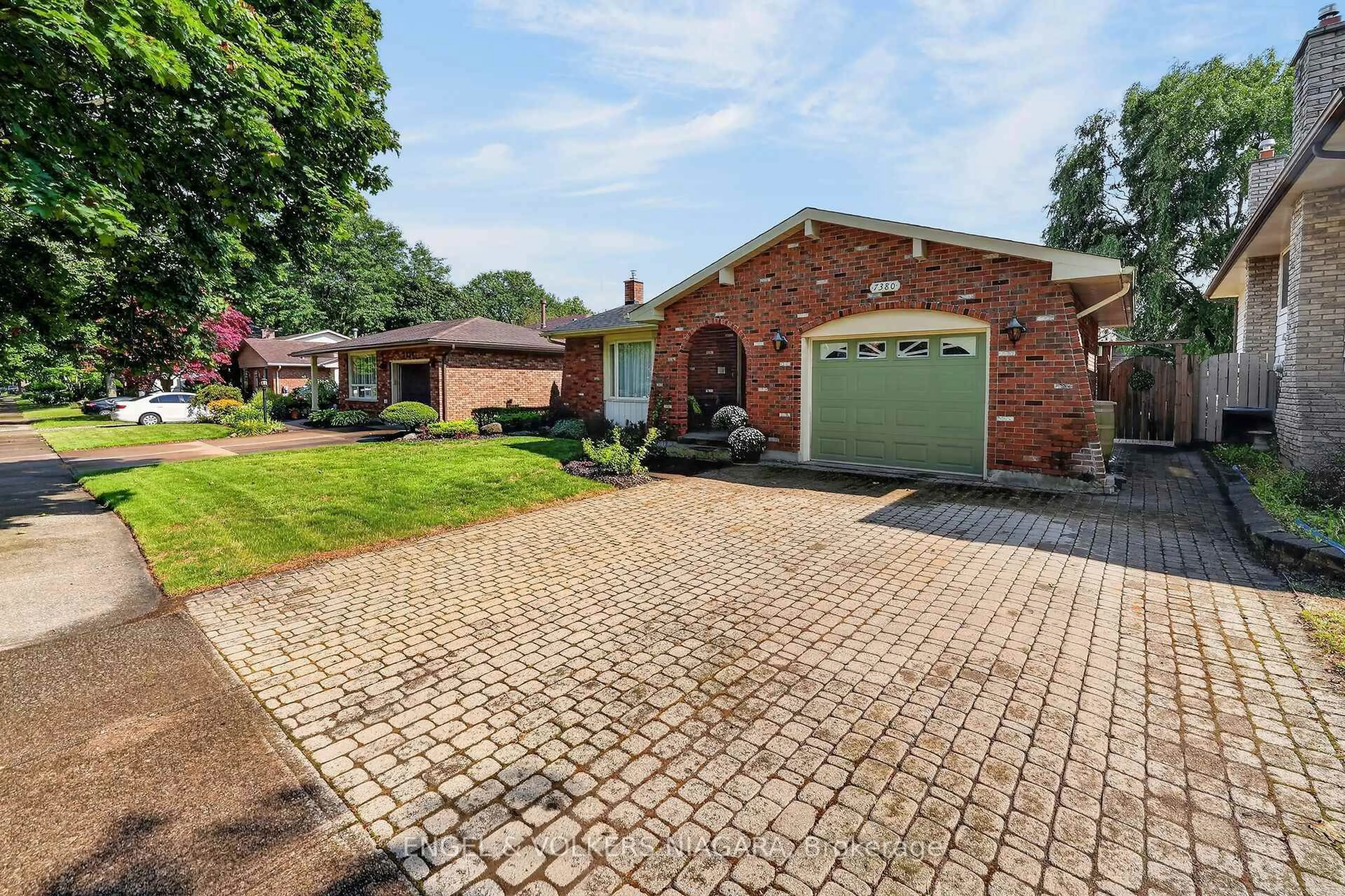 Home with brick exterior material, street for 7380 Green Boughs Rd, Niagara Falls Ontario L2J 4C2