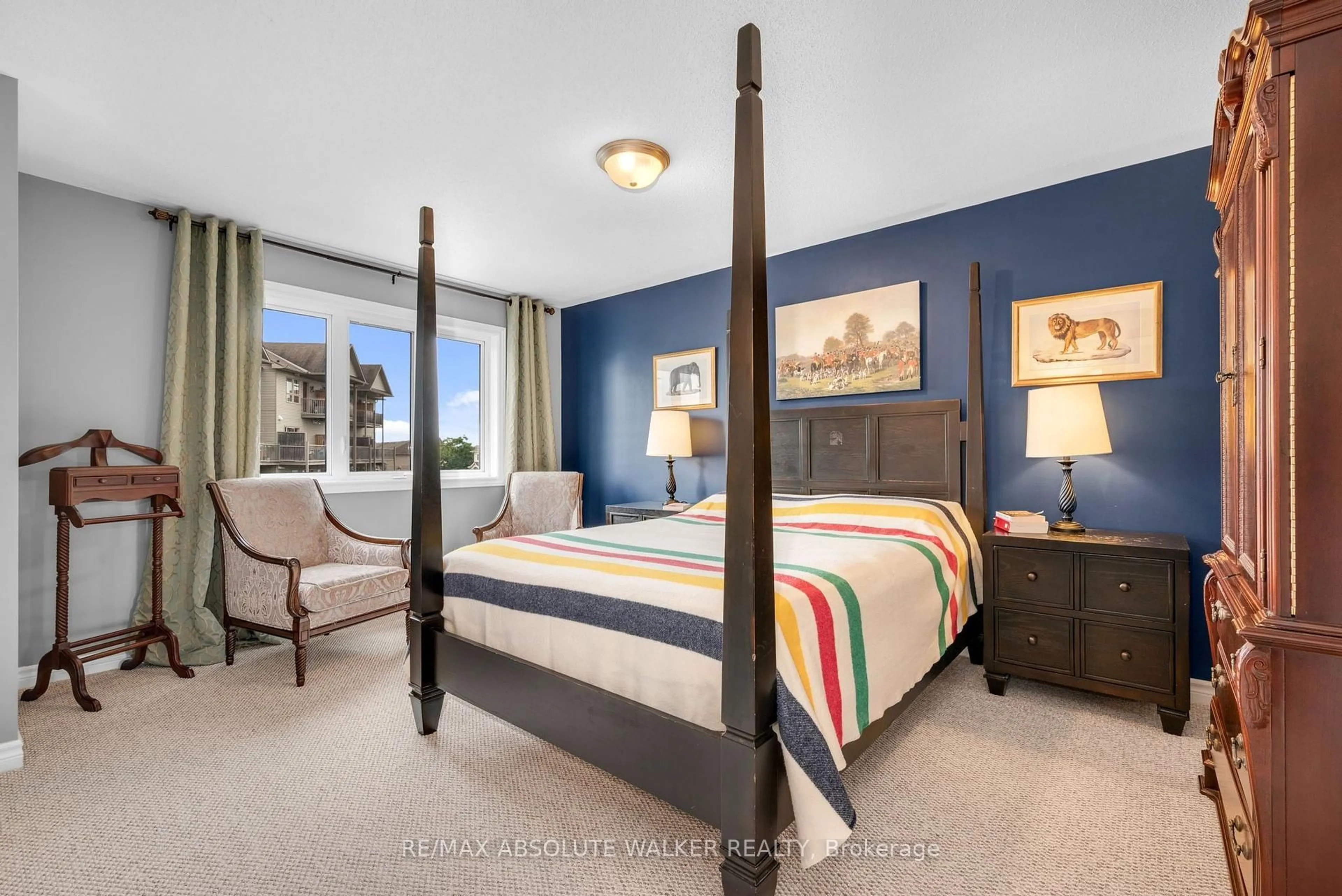 Bedroom with bed, unknown for 446 Goldenbrook Way, Ottawa Ontario K4A 0J8