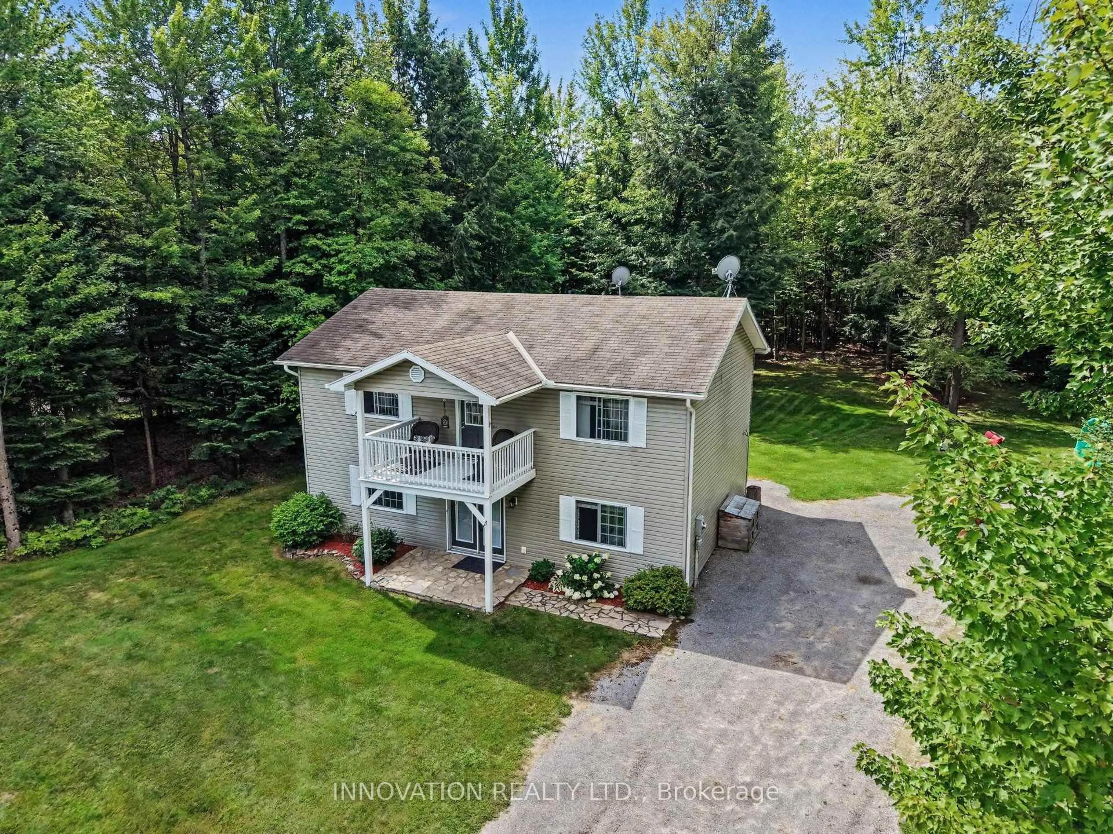 A pic from outside/outdoor area/front of a property/back of a property/a pic from drone, water/lake/river/ocean view for 367 Jim Barr Rd, Renfrew Ontario K7V 3Z8