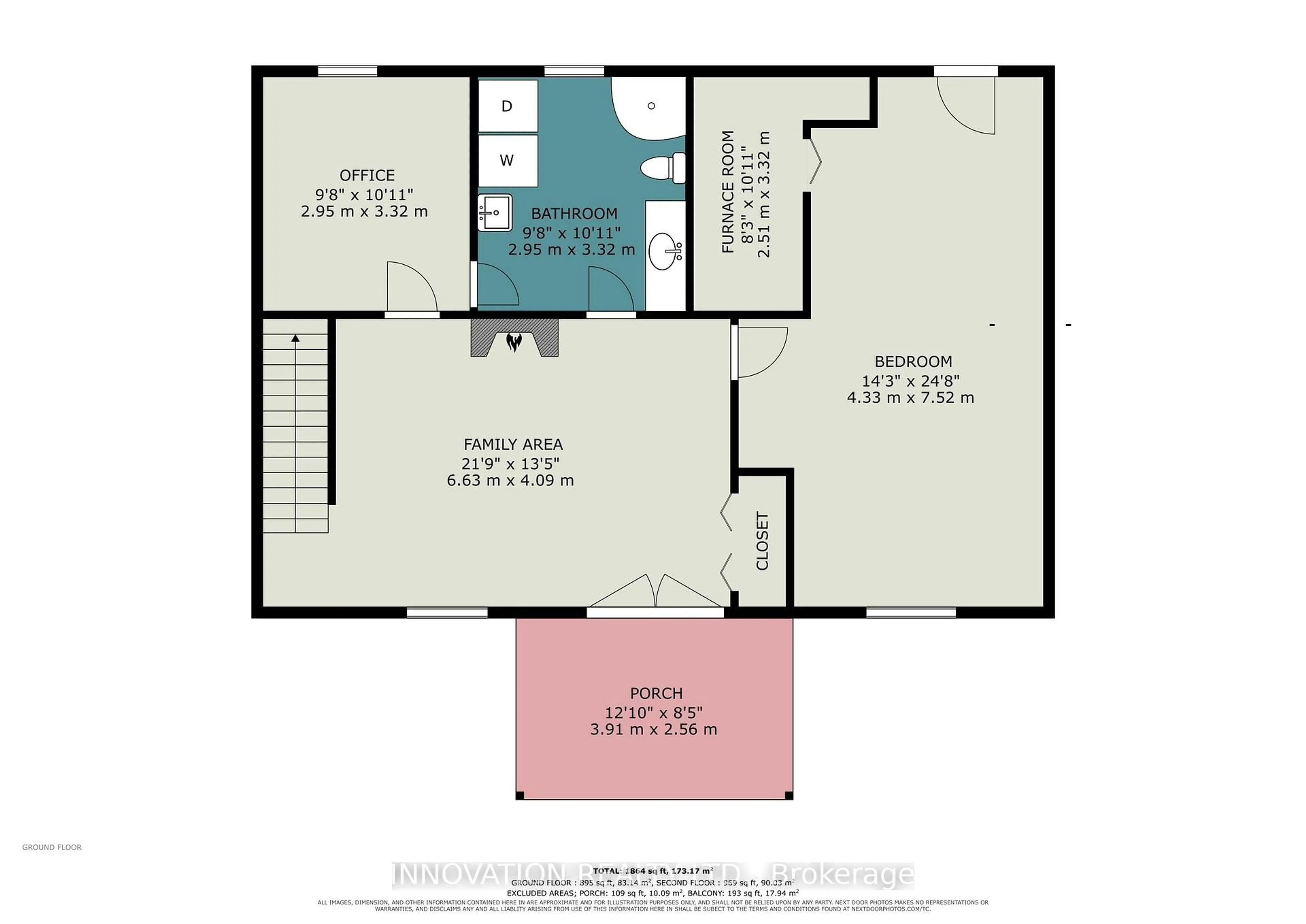 Floor plan for 367 Jim Barr Rd, Renfrew Ontario K7V 3Z8