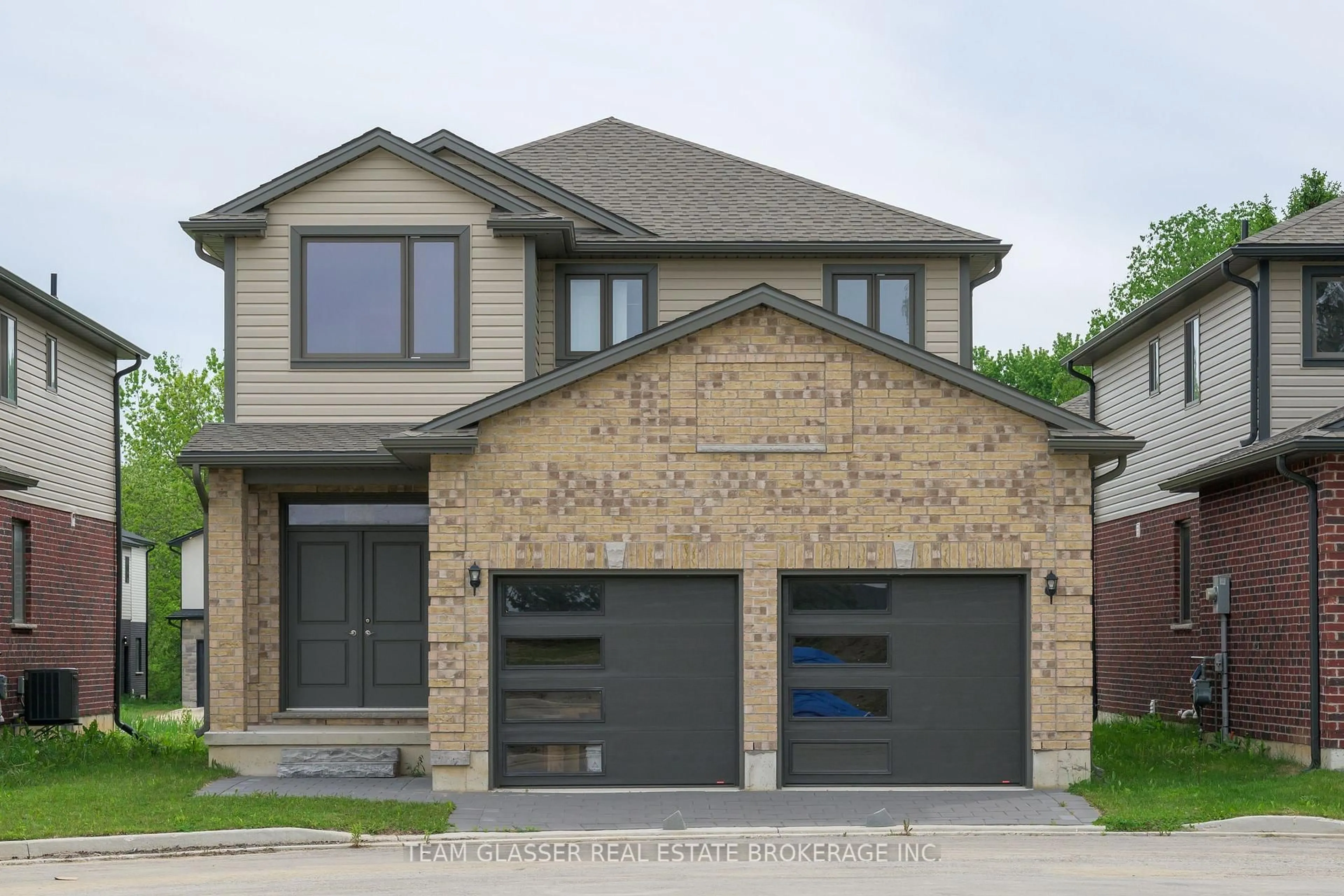 Home with brick exterior material, street for 1604 Chickadee Tr, London South Ontario N6N 1K2
