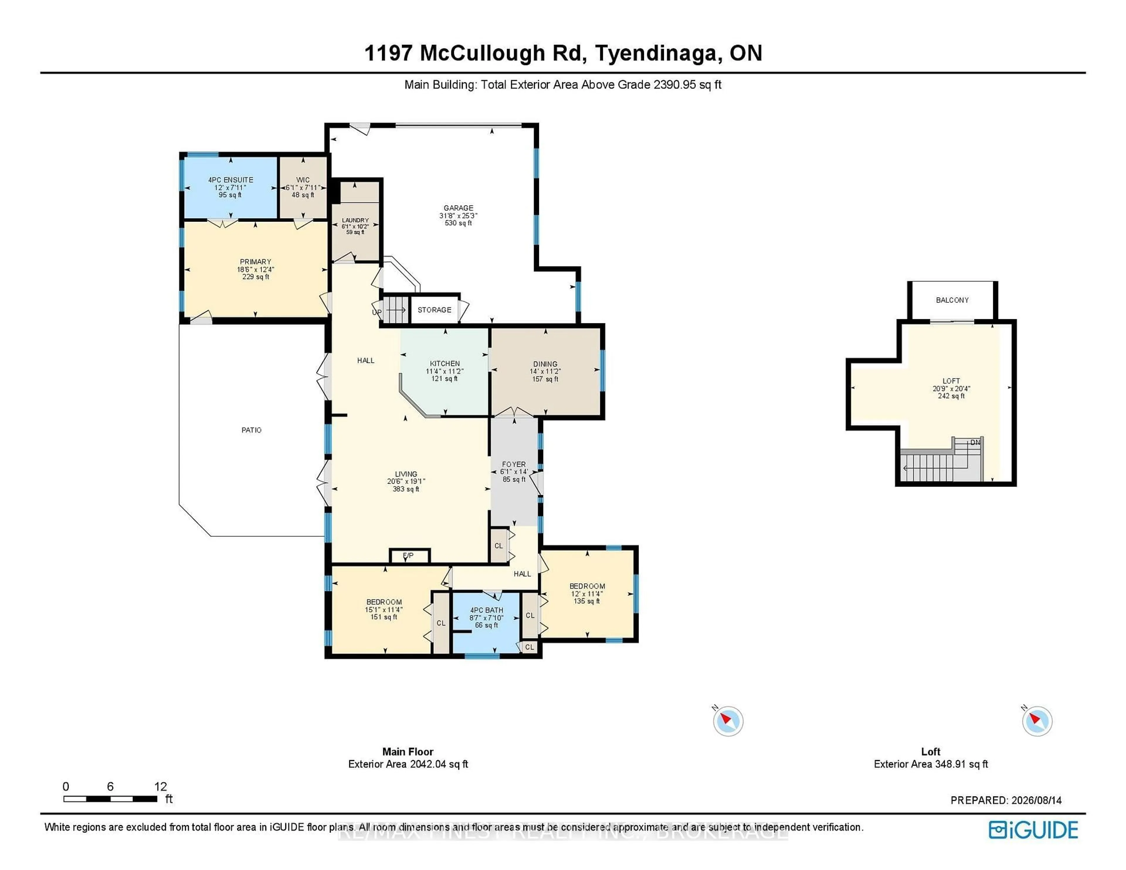 Floor plan for 1197 Mccullough Rd, Shannonville Ontario K0K 2N0