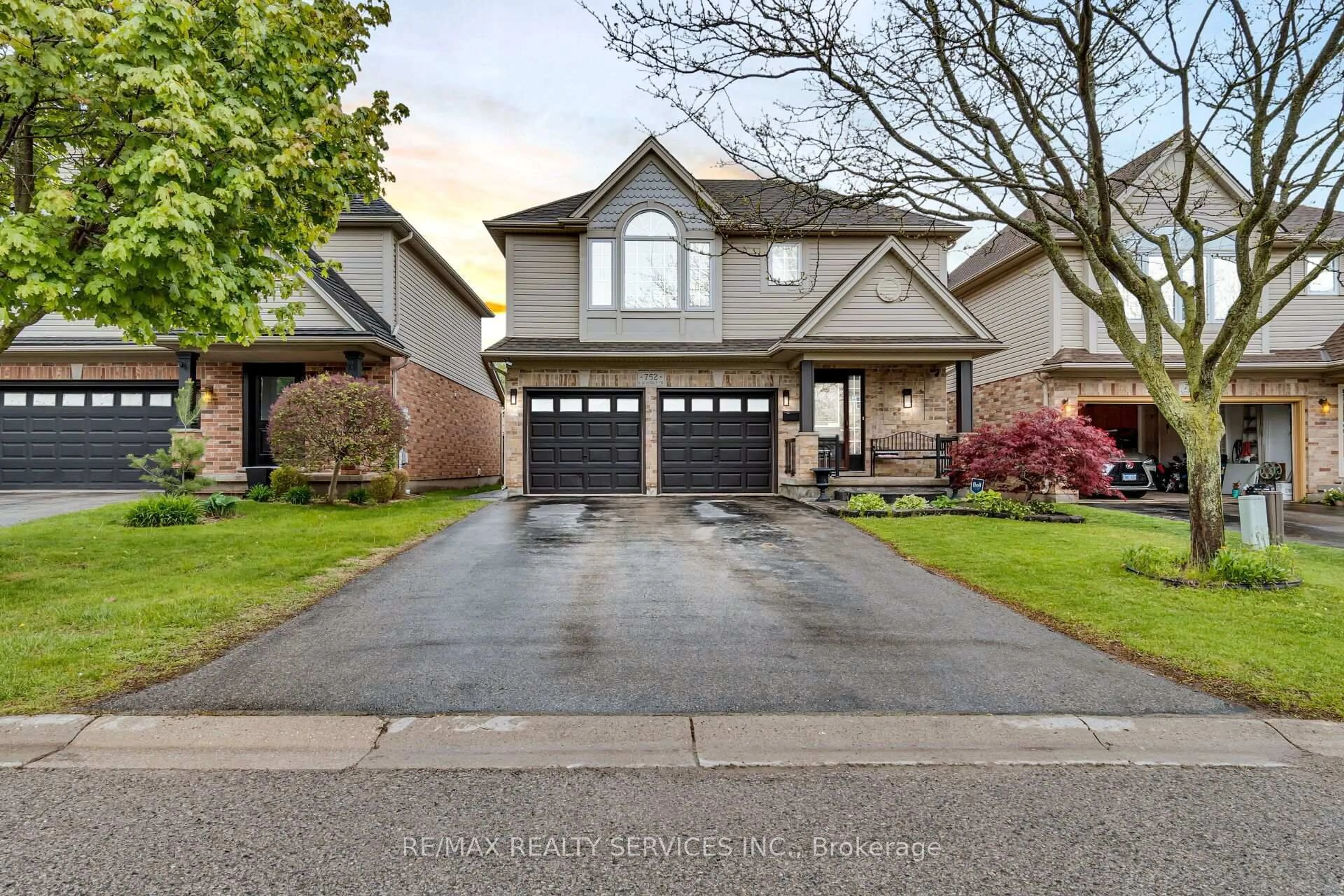 Home with brick exterior material, street for 752 North Leaksdale Circ, London South Ontario N6M 1M1