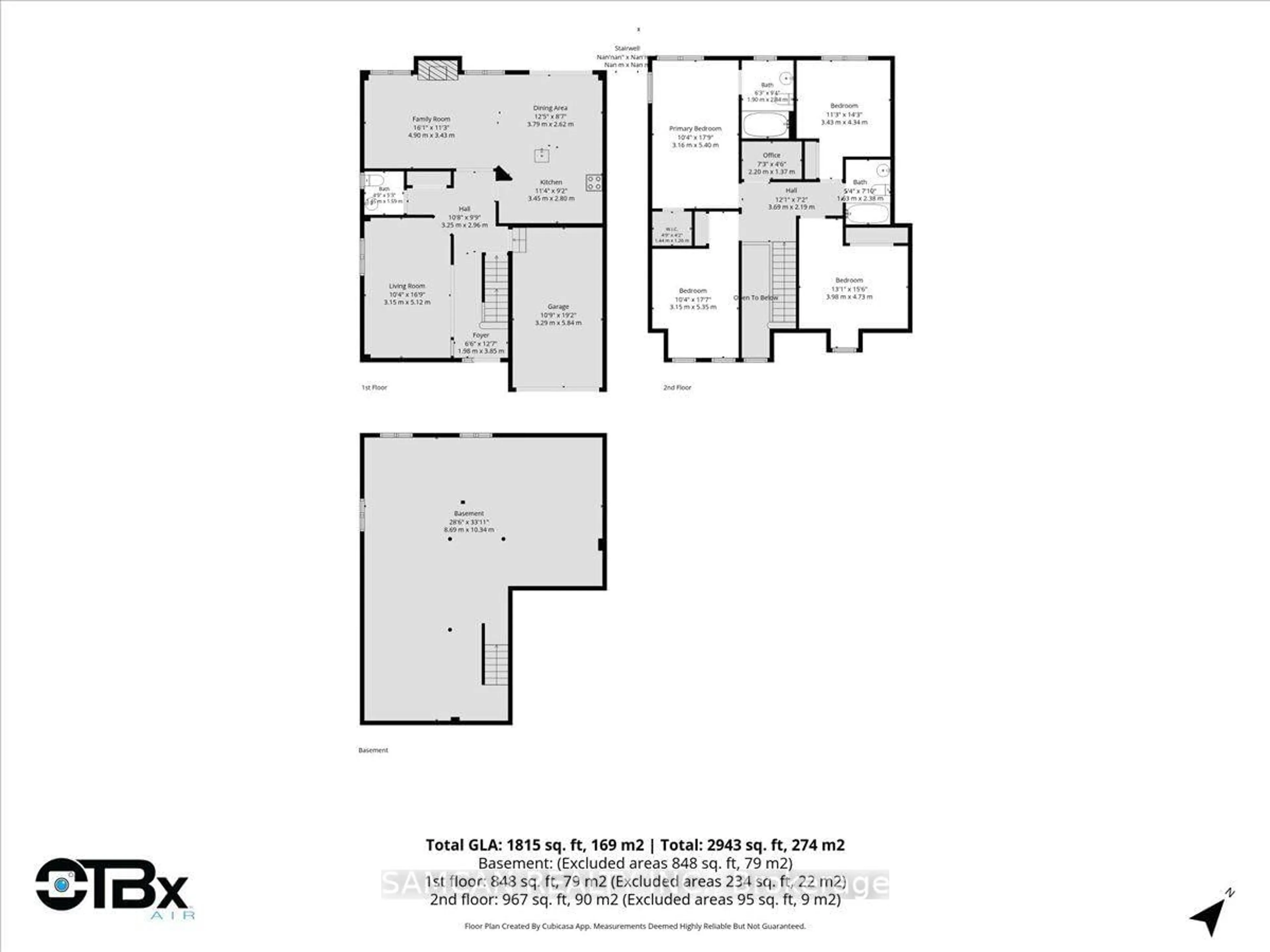 Floor plan for 12 Hollinrake Ave, Brantford Ontario N3T 0A6