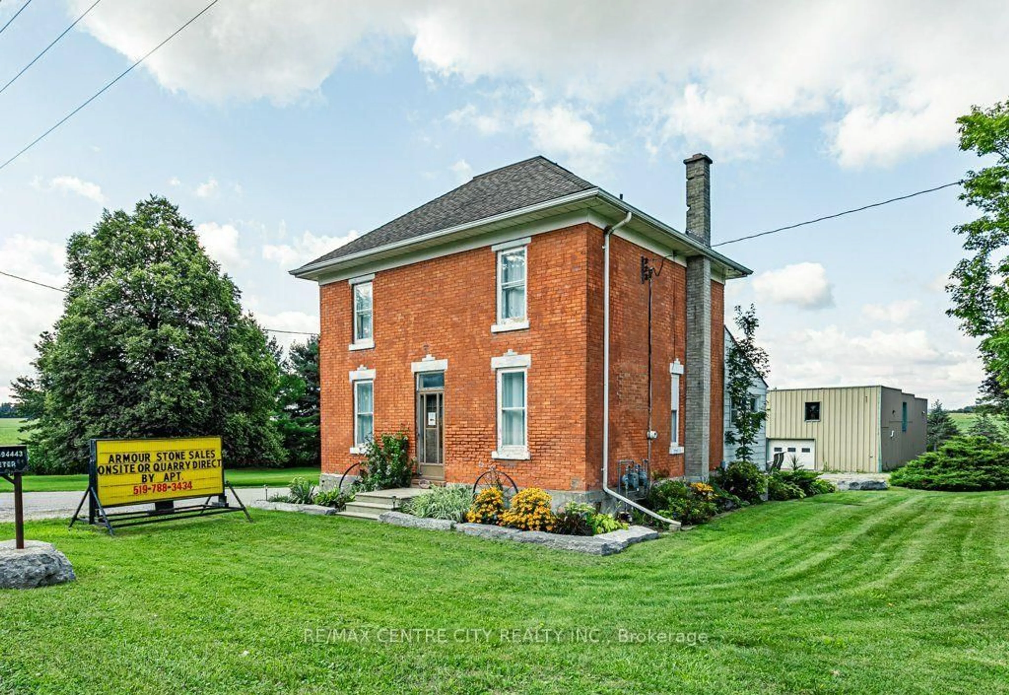 Home with brick exterior material, building for 594443 Highway 59 Rd, Norwich Ontario N4S 7V8