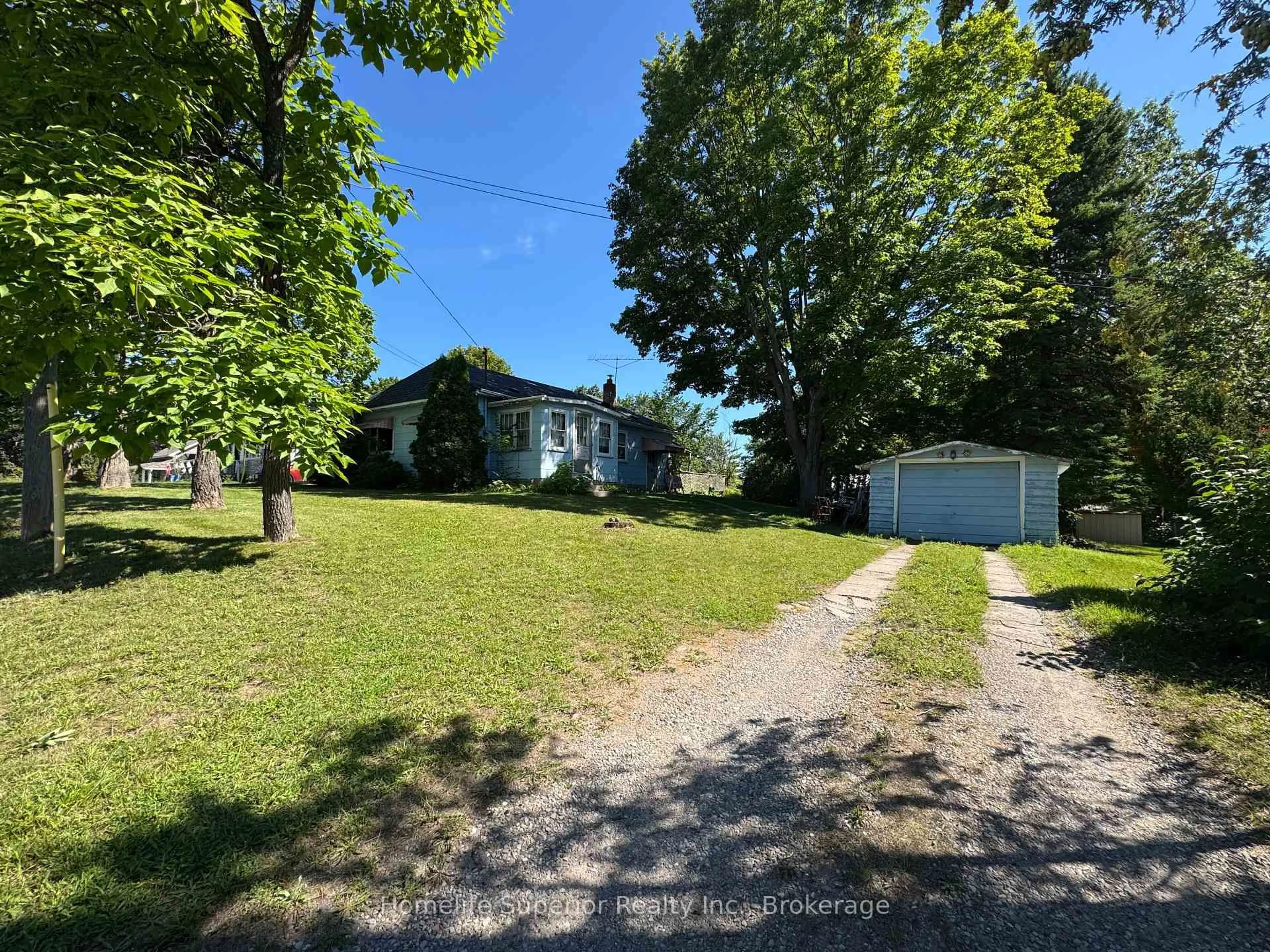 A pic from outside/outdoor area/front of a property/back of a property/a pic from drone, street for 163 County Rd 46, Havelock-Belmont-Methuen Ontario K0L 1Z0
