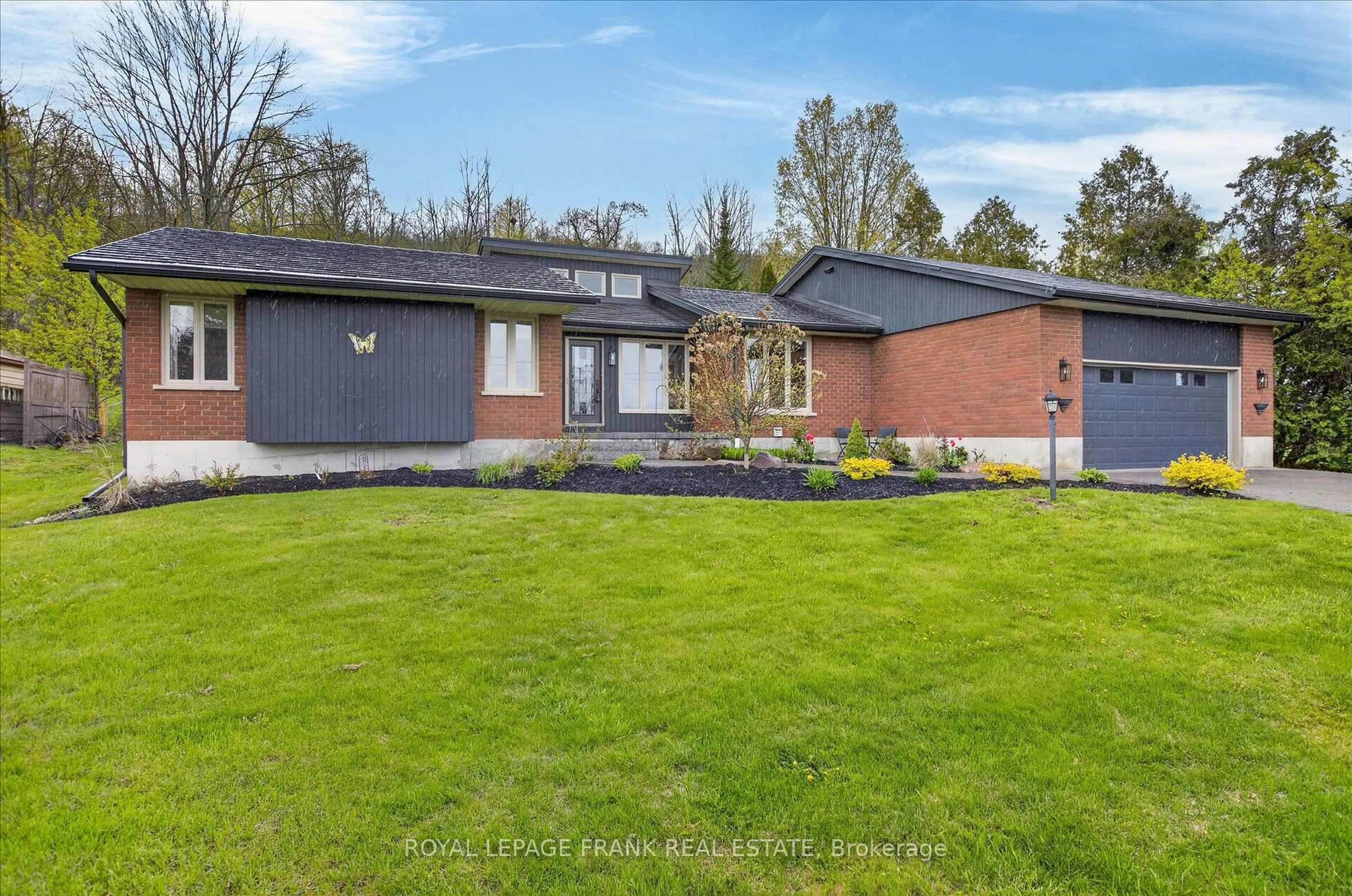 Home with brick exterior material, street for 892 Frank Hill Rd, Kawartha Lakes Ontario K9J 6X3