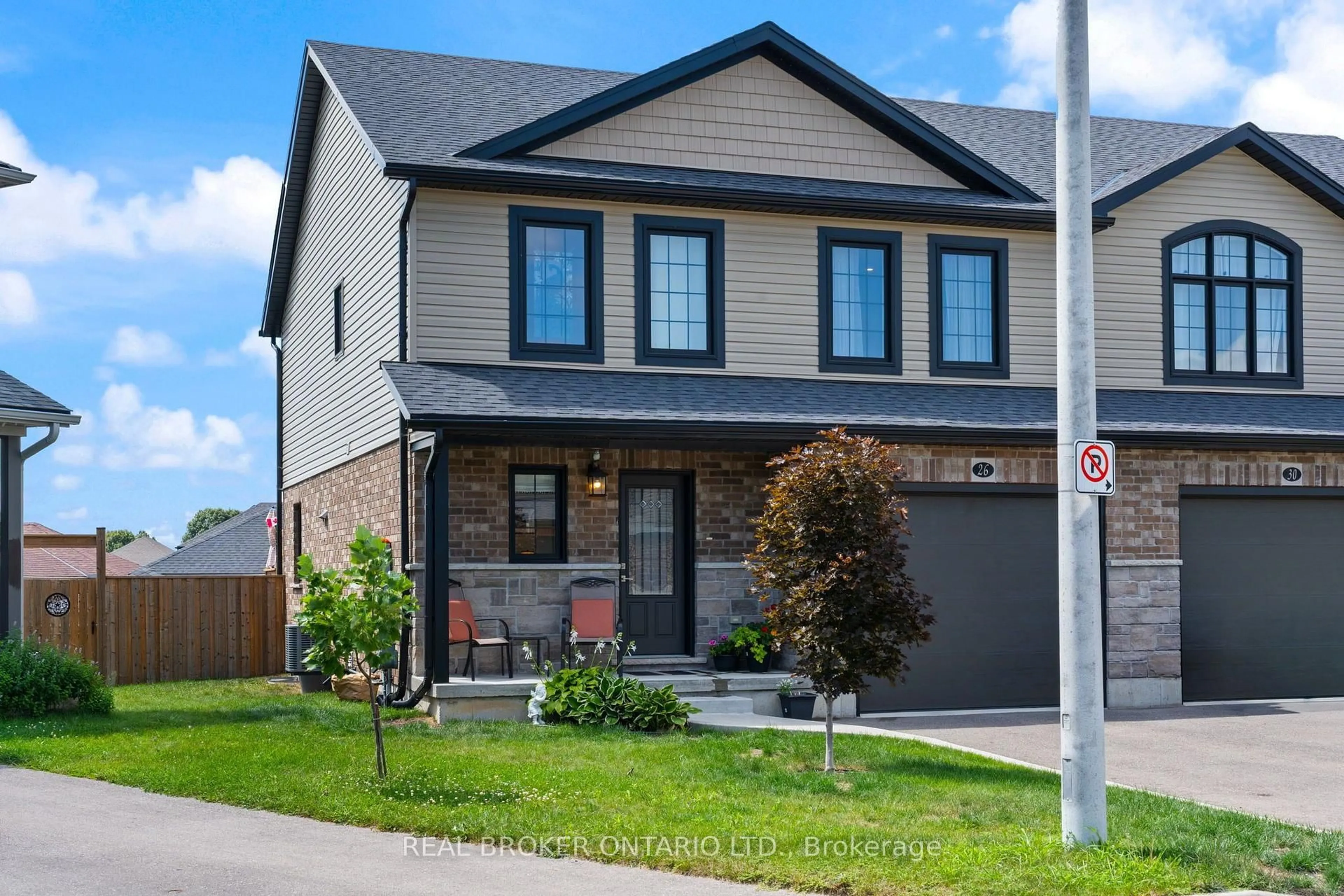 Home with brick exterior material, street for 26 Amber St, Norfolk Ontario N0E 1Y0