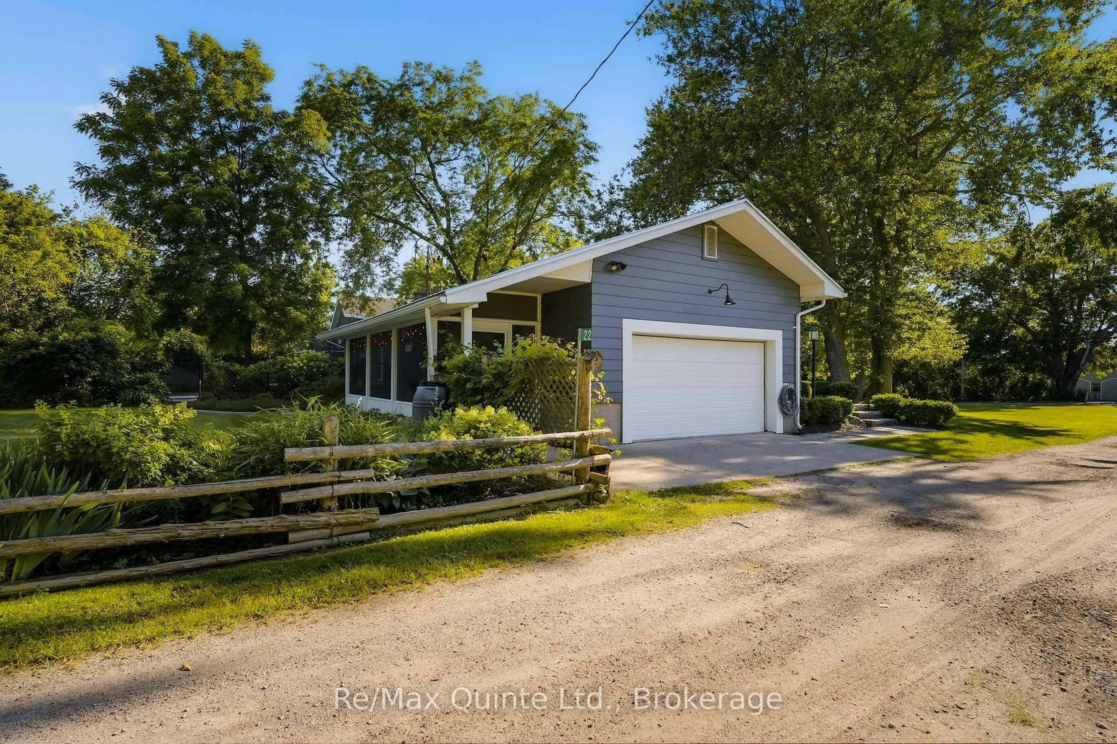 A pic from outside/outdoor area/front of a property/back of a property/a pic from drone, unknown for 22 Beckwith St, Prince Edward County Ontario K0K 1P0