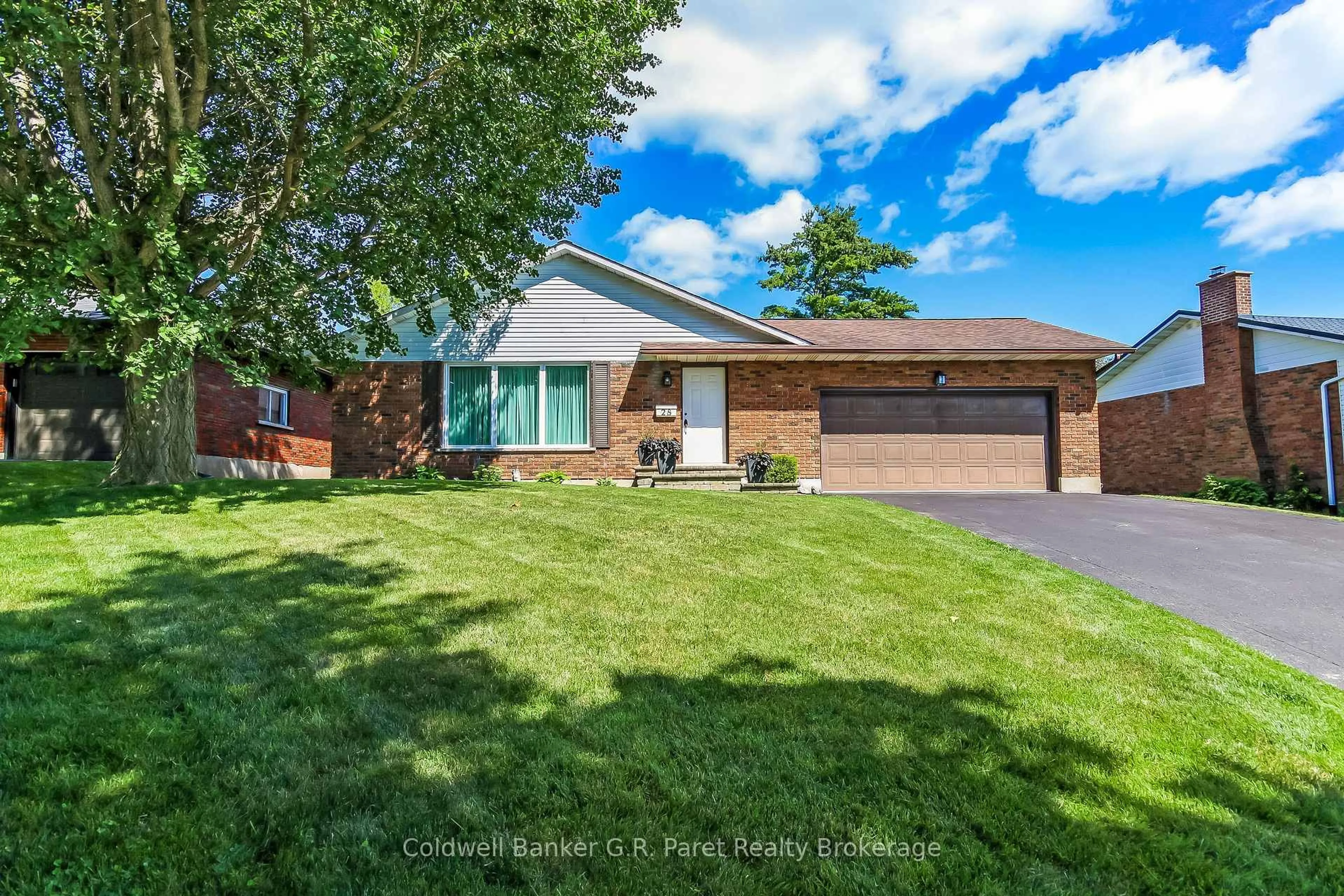 Home with brick exterior material, street for 28 Woodcock Dr, Tillsonburg Ontario N4G 4M2