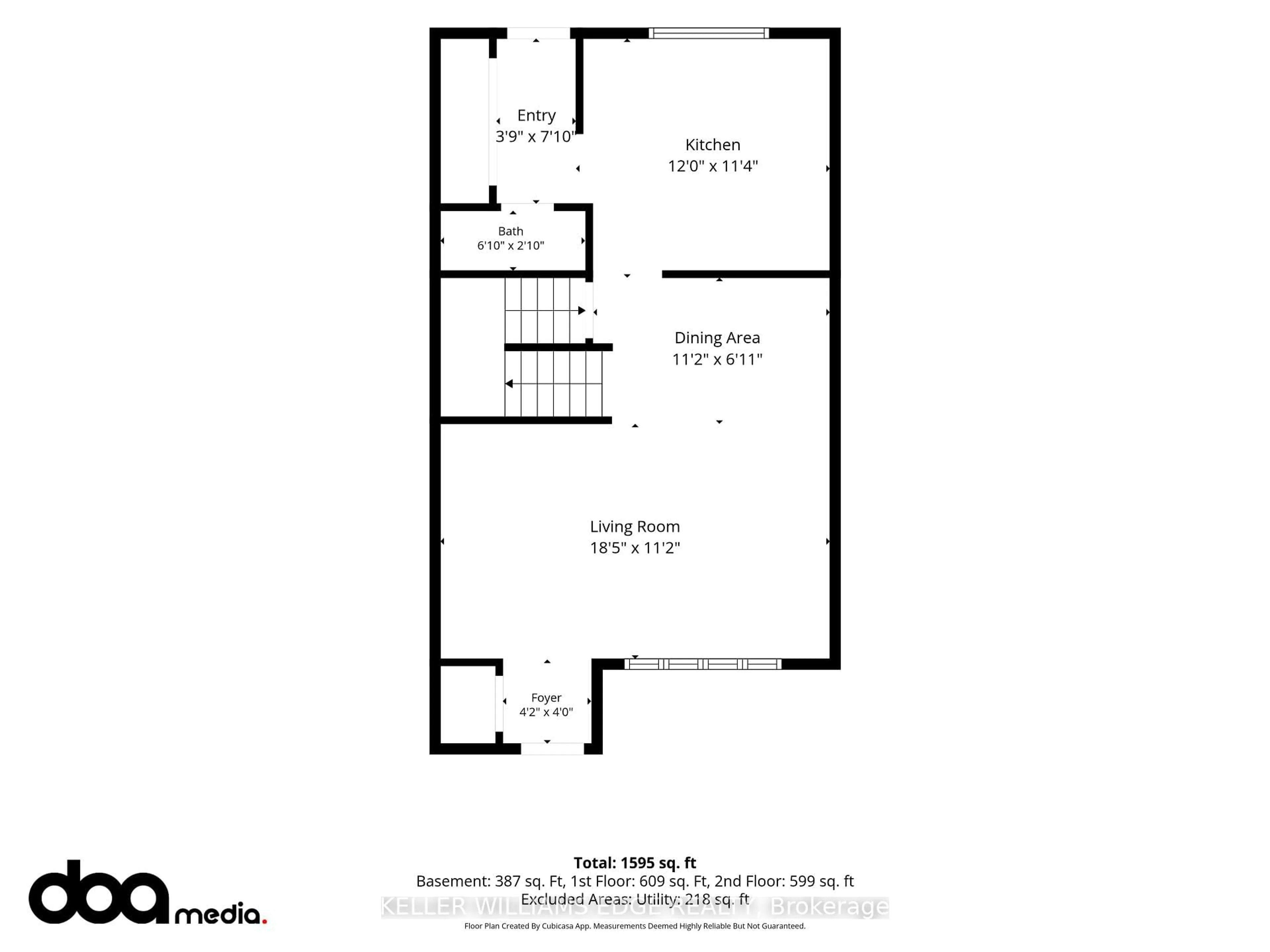 Floor plan for 25 Flint Dr, Kitchener Ontario N2E 1S8
