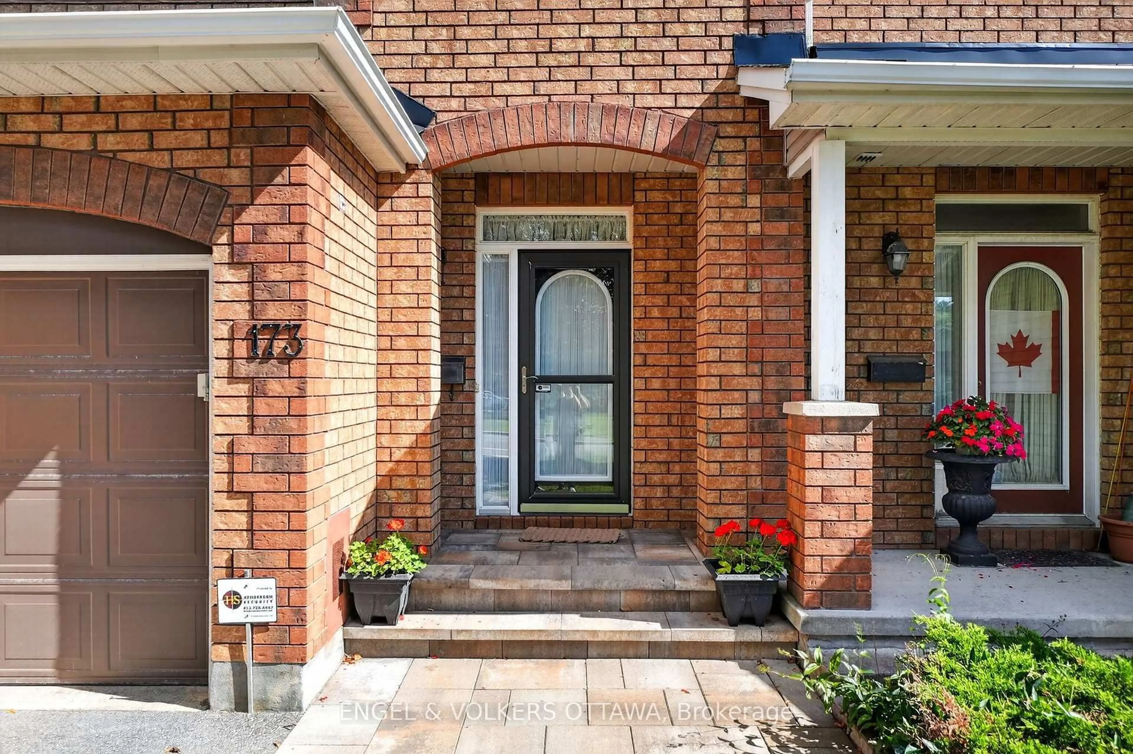 Home with brick exterior material, street for 173 Hearst Way, Kanata Ontario K2L 4G6