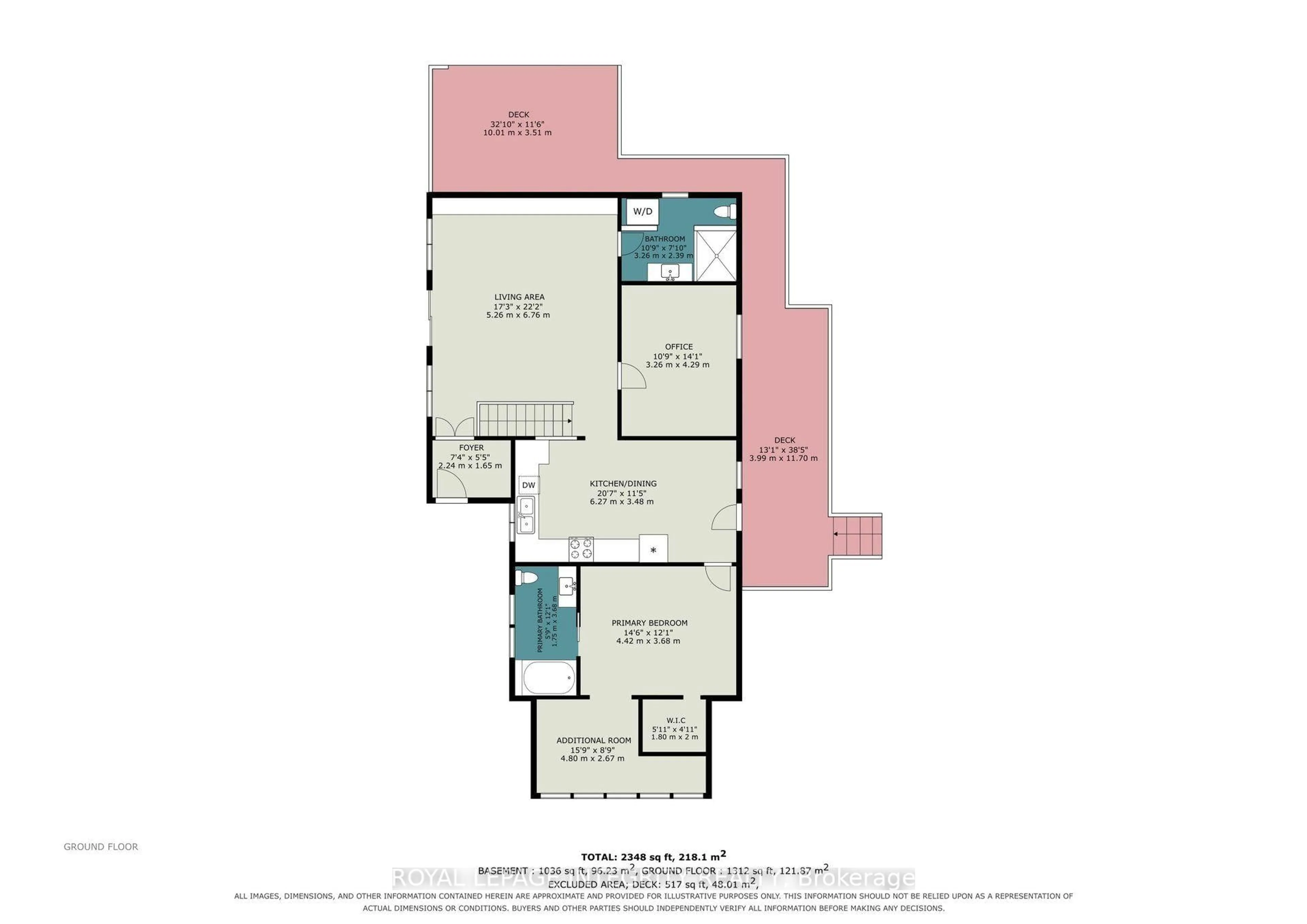 Floor plan for 357 Bayview Dr, Ottawa Ontario K0A 3M0