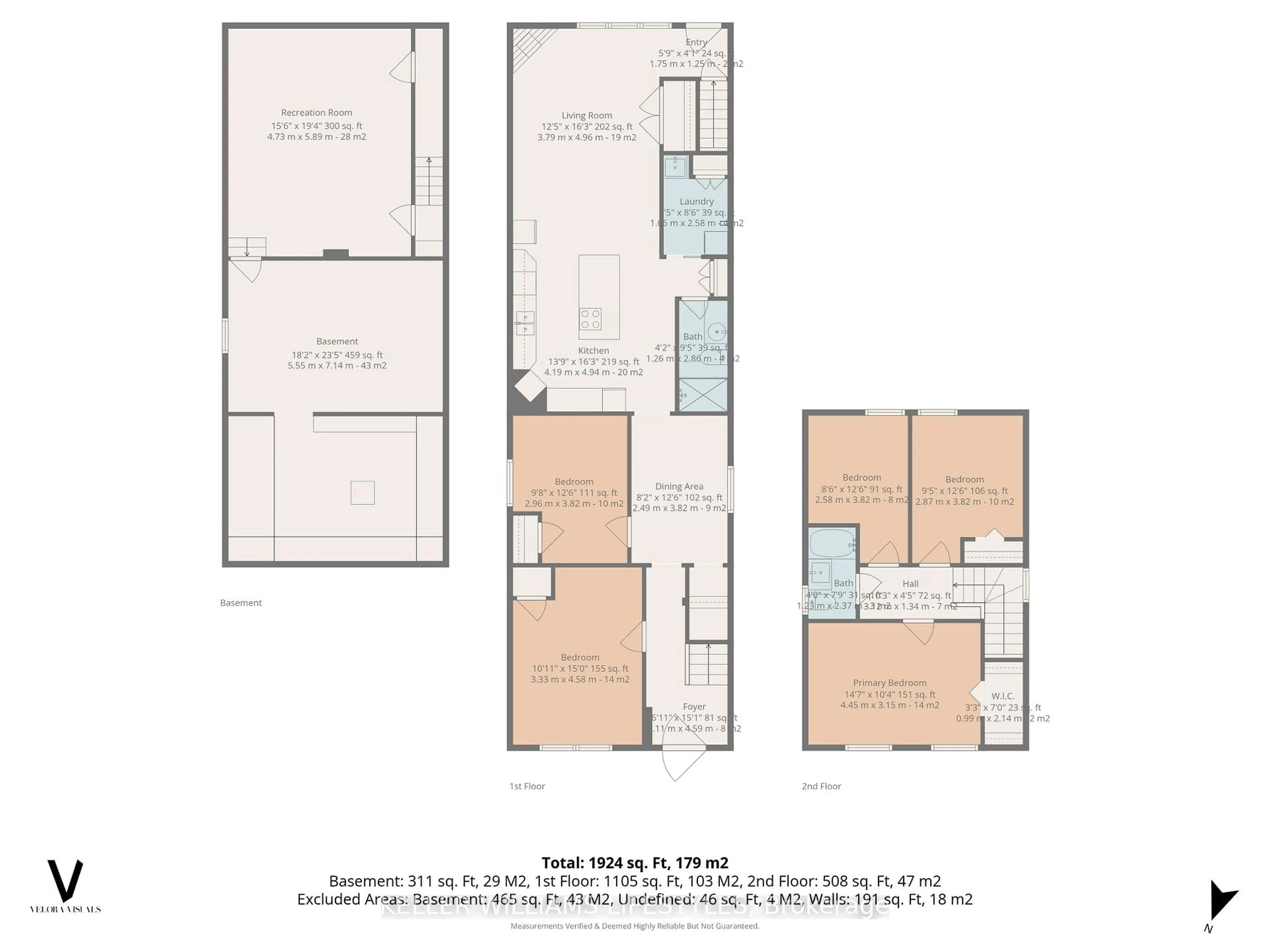 Floor plan for 303 Pall Mall St, London East Ontario N6B 2G8