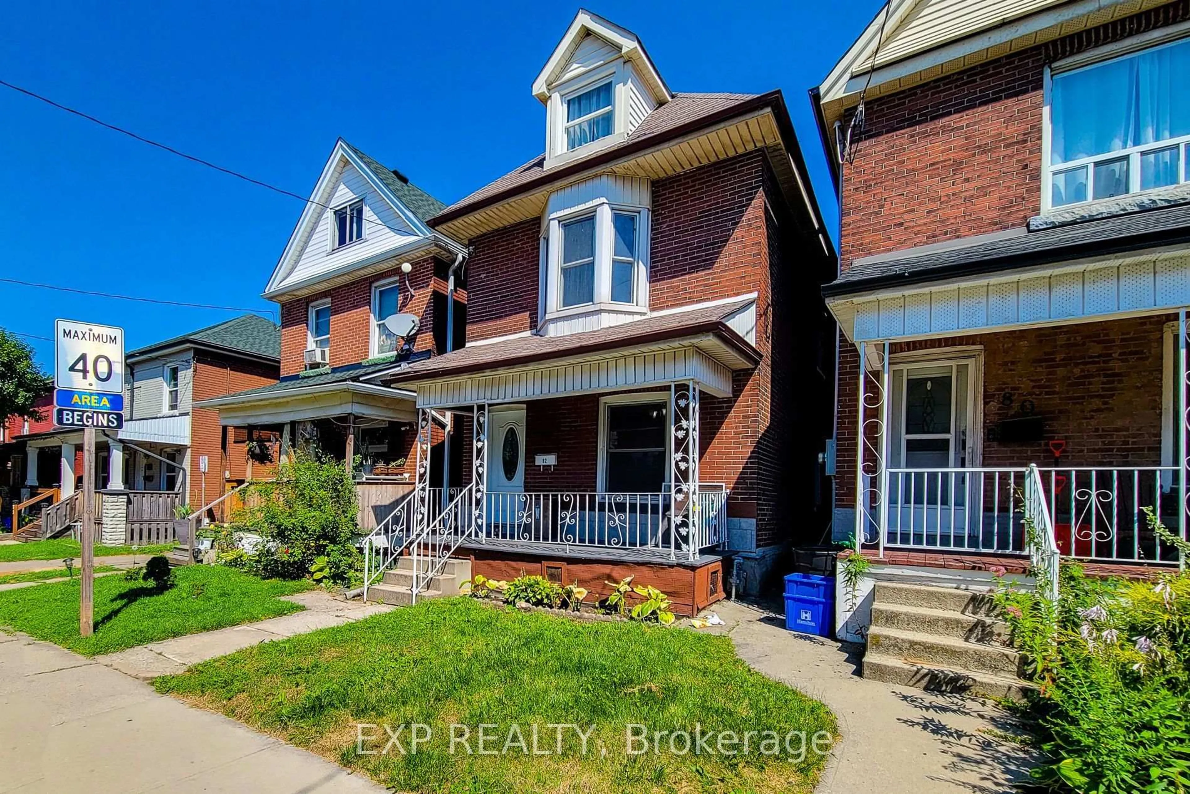 Home with brick exterior material, street for 82 Gibson Ave, Hamilton Ontario L8L 6J8