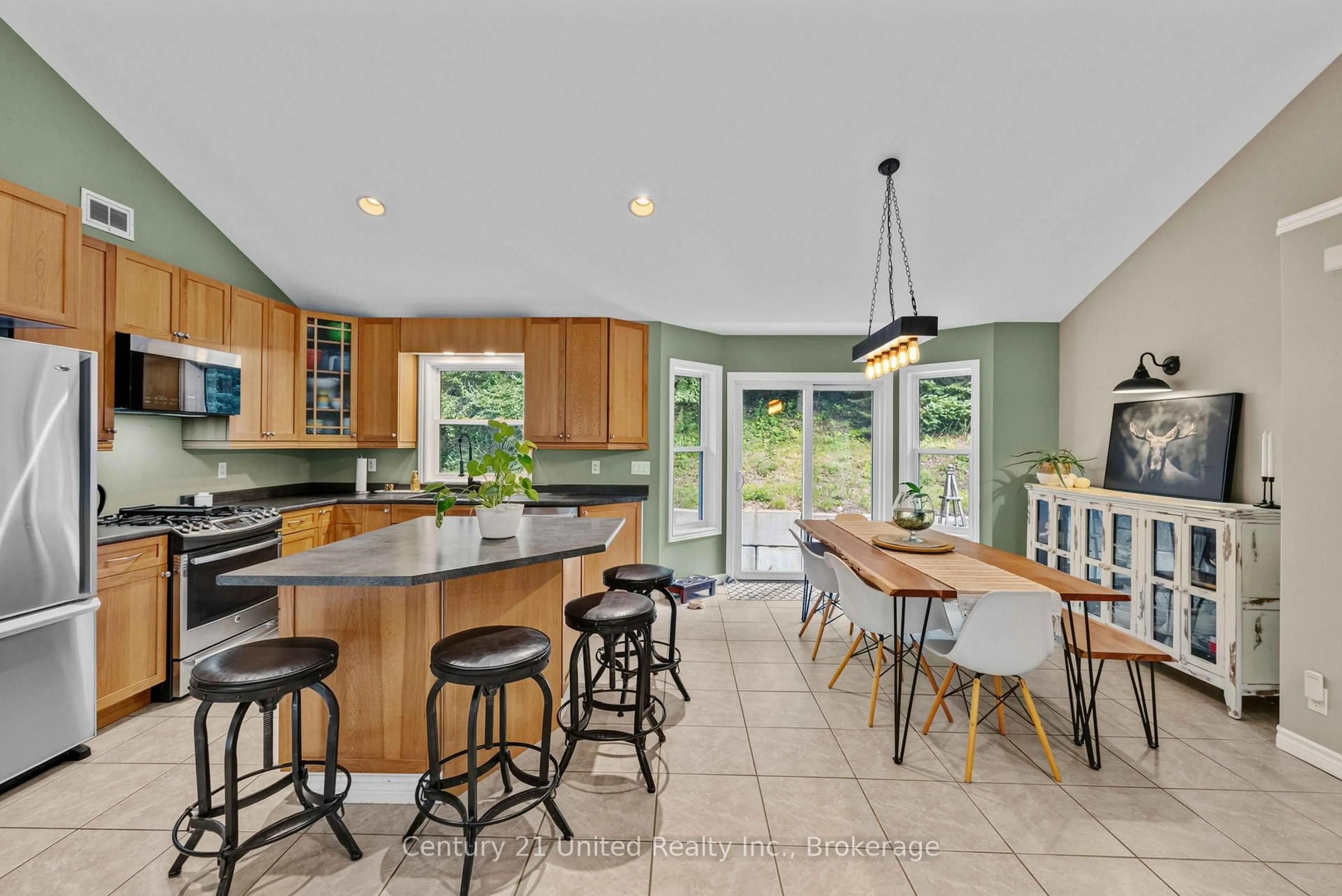 Open concept kitchen, ceramic/tile floor for 670 County Road 26, Brighton Ontario K0K 1H0