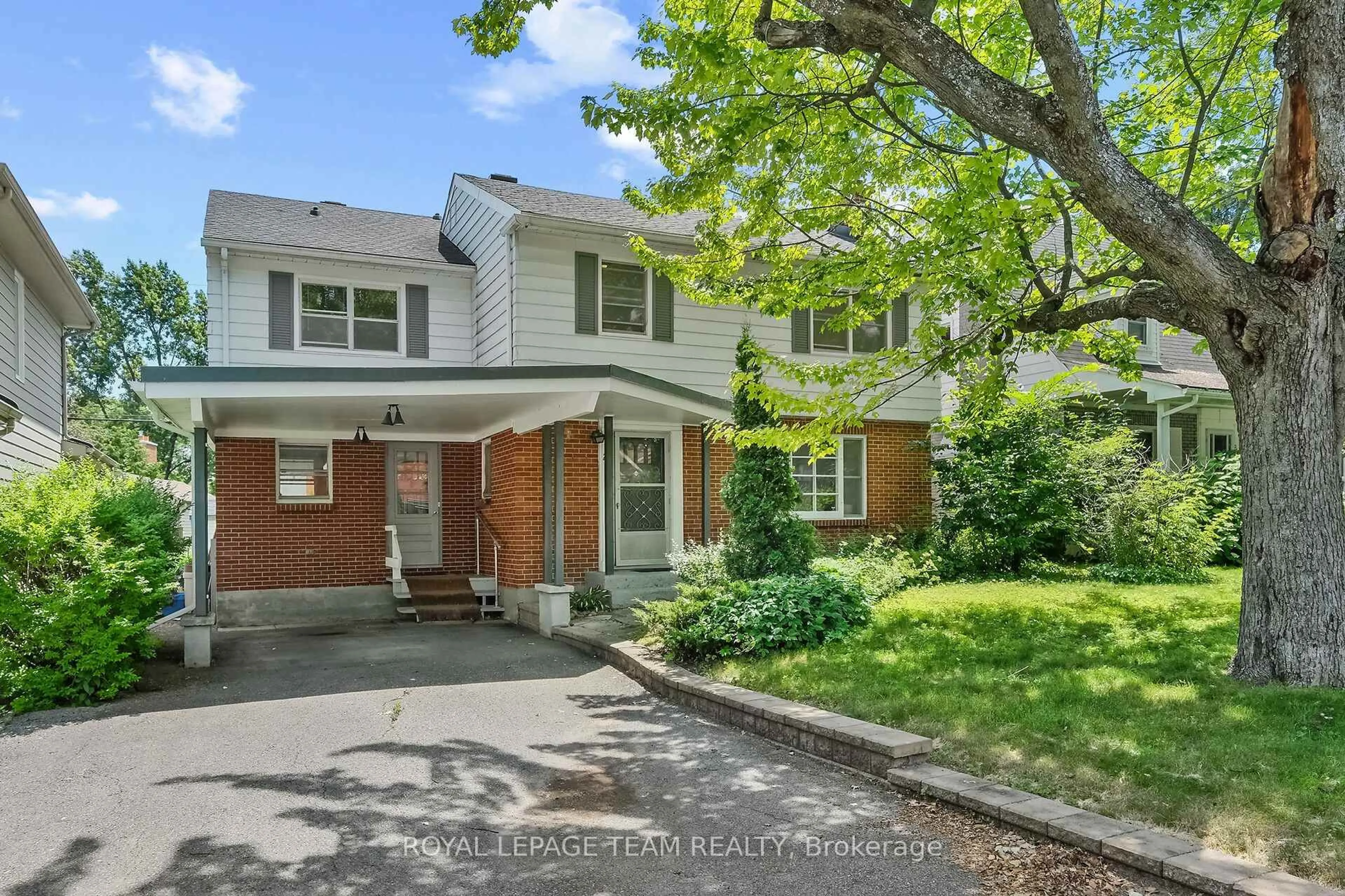 Home with brick exterior material, street for 2056 Dovercourt Ave, Ottawa Ontario K2A 0X1
