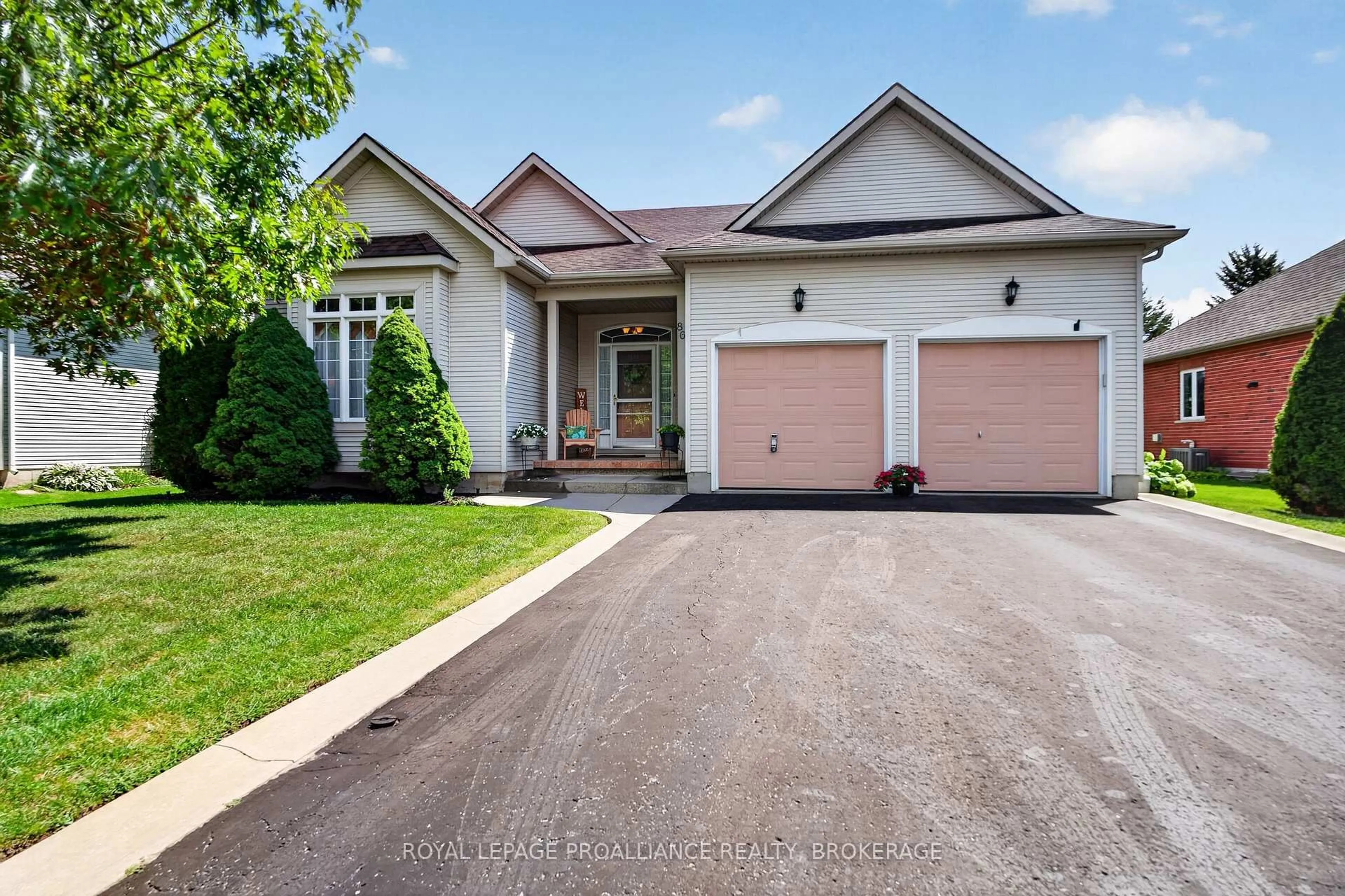 Home with brick exterior material, street for 86 Abbey Dawn Dr, Bath Ontario K0H 1G0