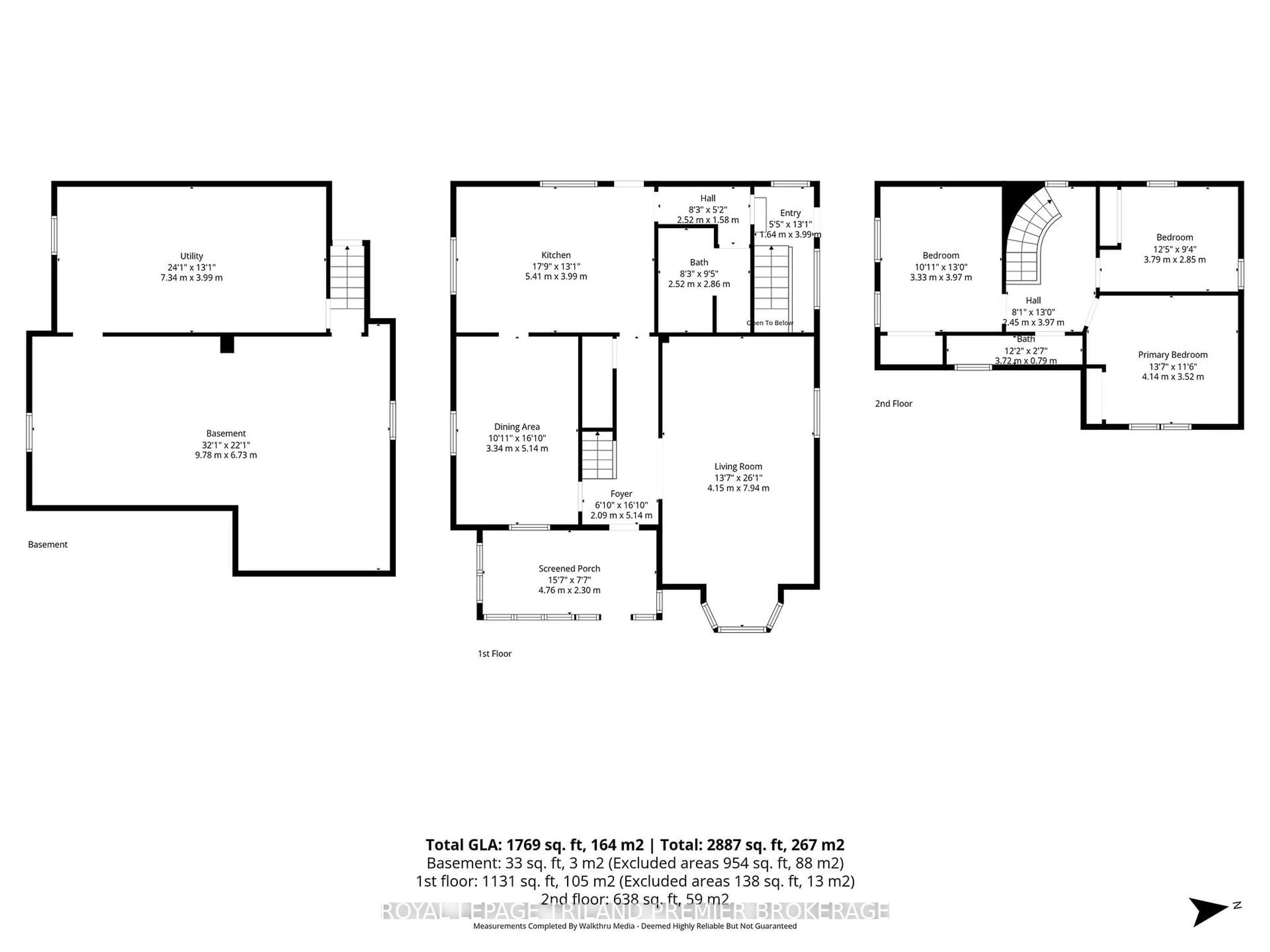 Floor plan for 180 Alma St, St. Thomas Ontario N5P 3B4