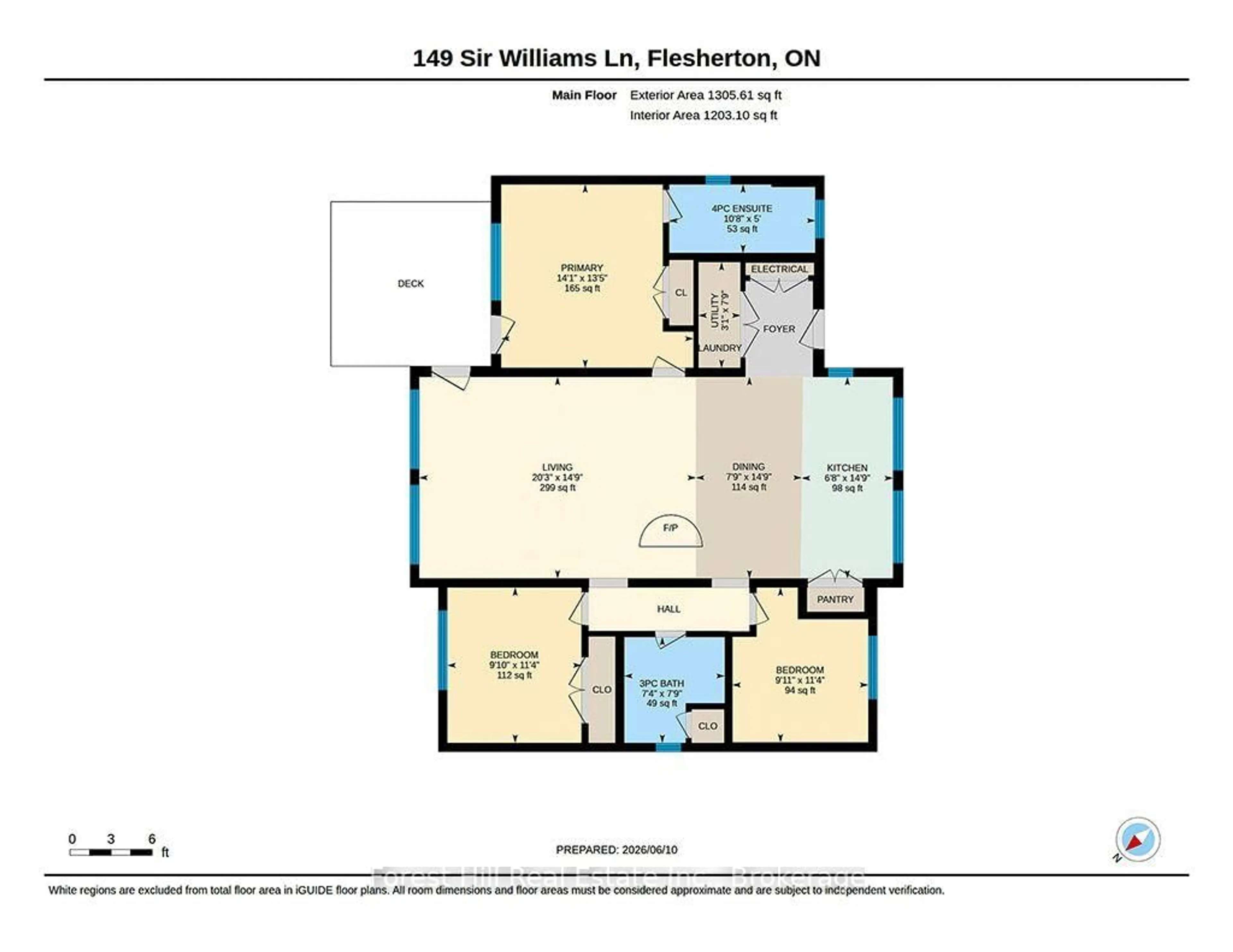 Floor plan for 149 Sir William's Lane, Grey Highlands Ontario N0C 1E0