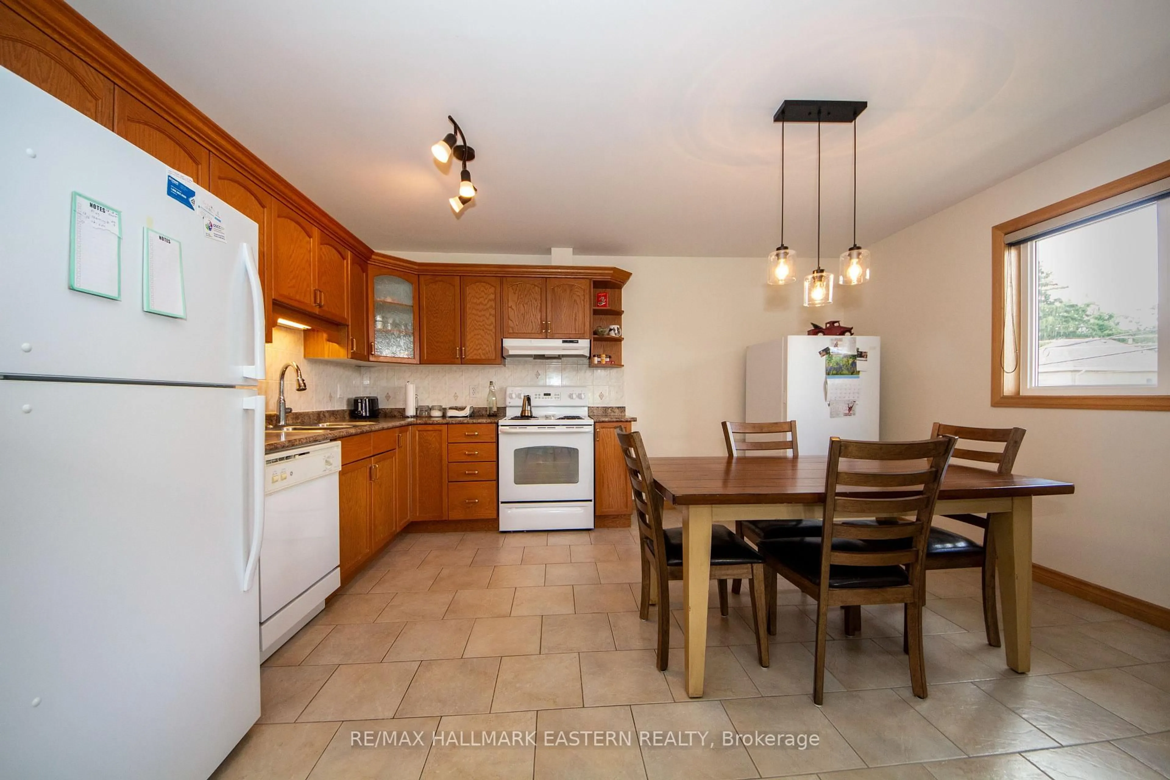 Standard kitchen, ceramic/tile floor for 878 Armour Rd #202, Peterborough Ontario K9H 2A6