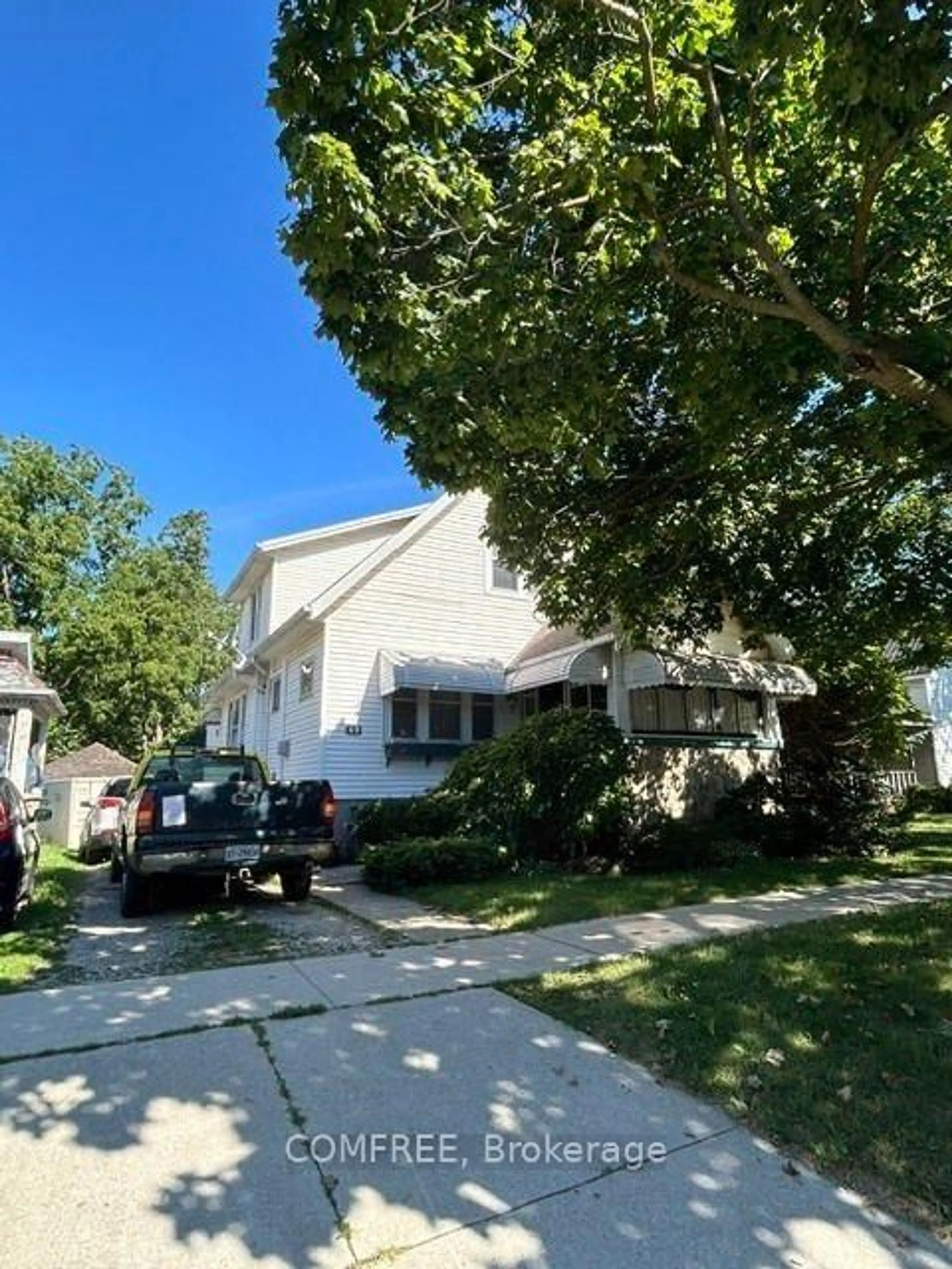 Home with vinyl exterior material, street for 49 Talbot St, Chatham-Kent Ontario N0P 1A0