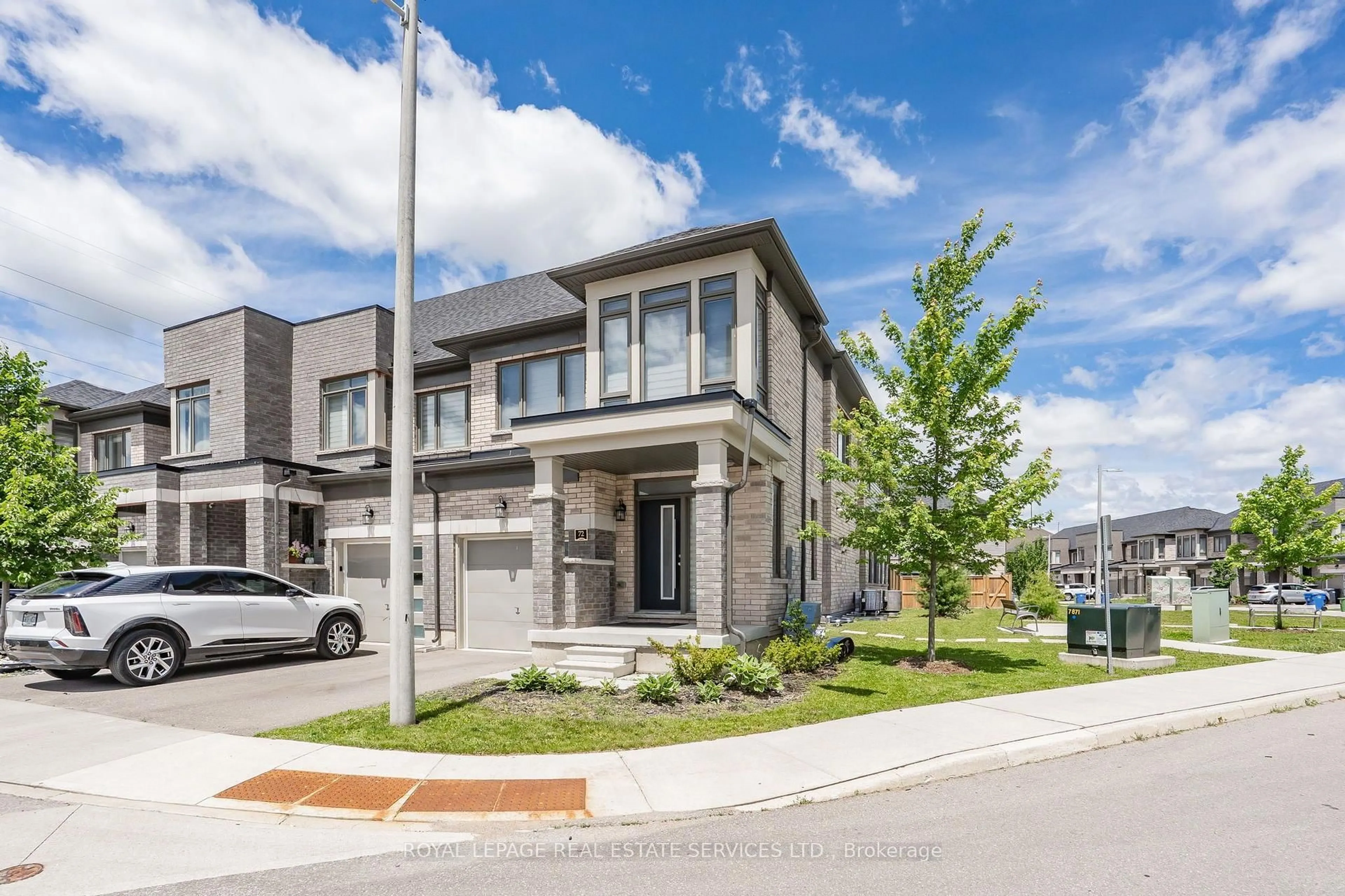 Home with brick exterior material, street for 166 Deerpath Dr #72, Guelph Ontario N1K 0E2