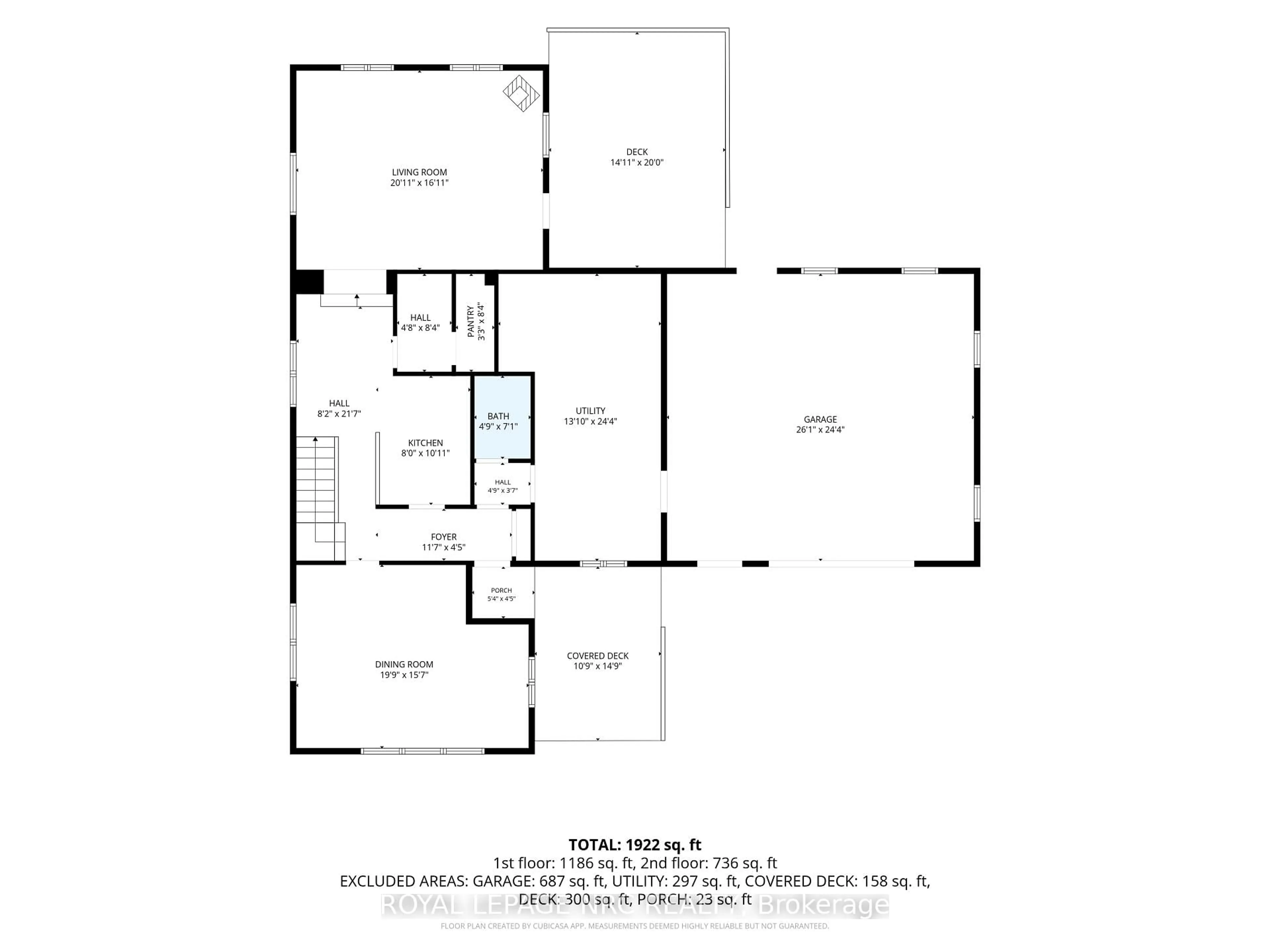 Floor plan for 11284 Golf Course Rd, Wainfleet Ontario L3K 5V4