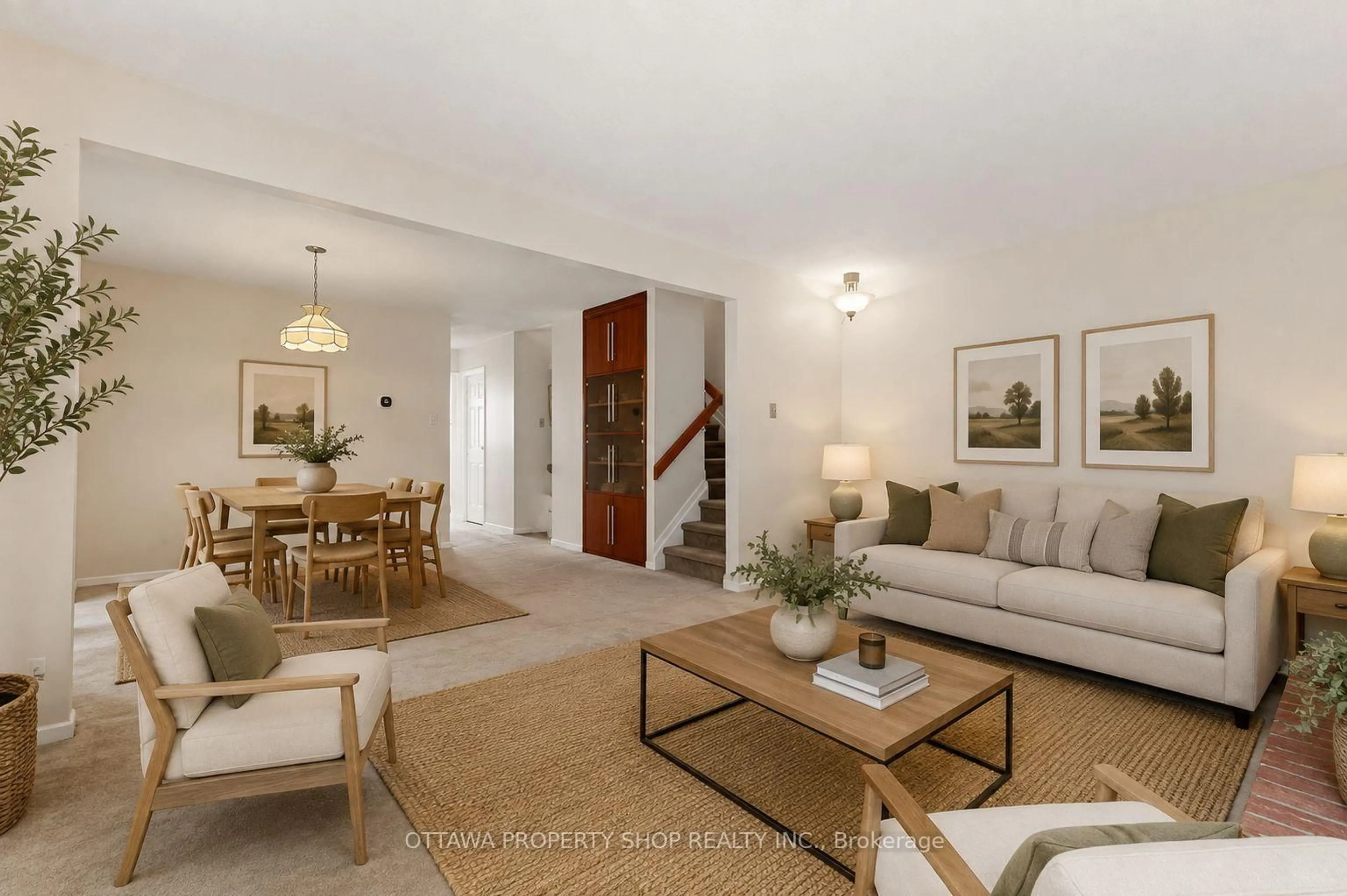 Living room with furniture, unknown for 3344 Uplands Dr #78, Ottawa Ontario K1V 9R9