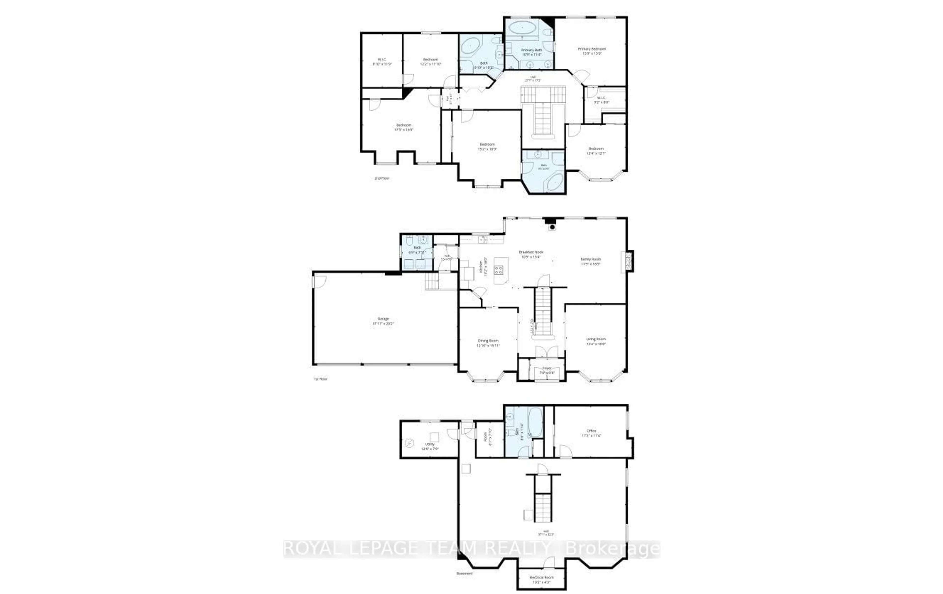 Floor plan for 5472 Wicklow Dr, Ottawa Ontario K4M 1C4