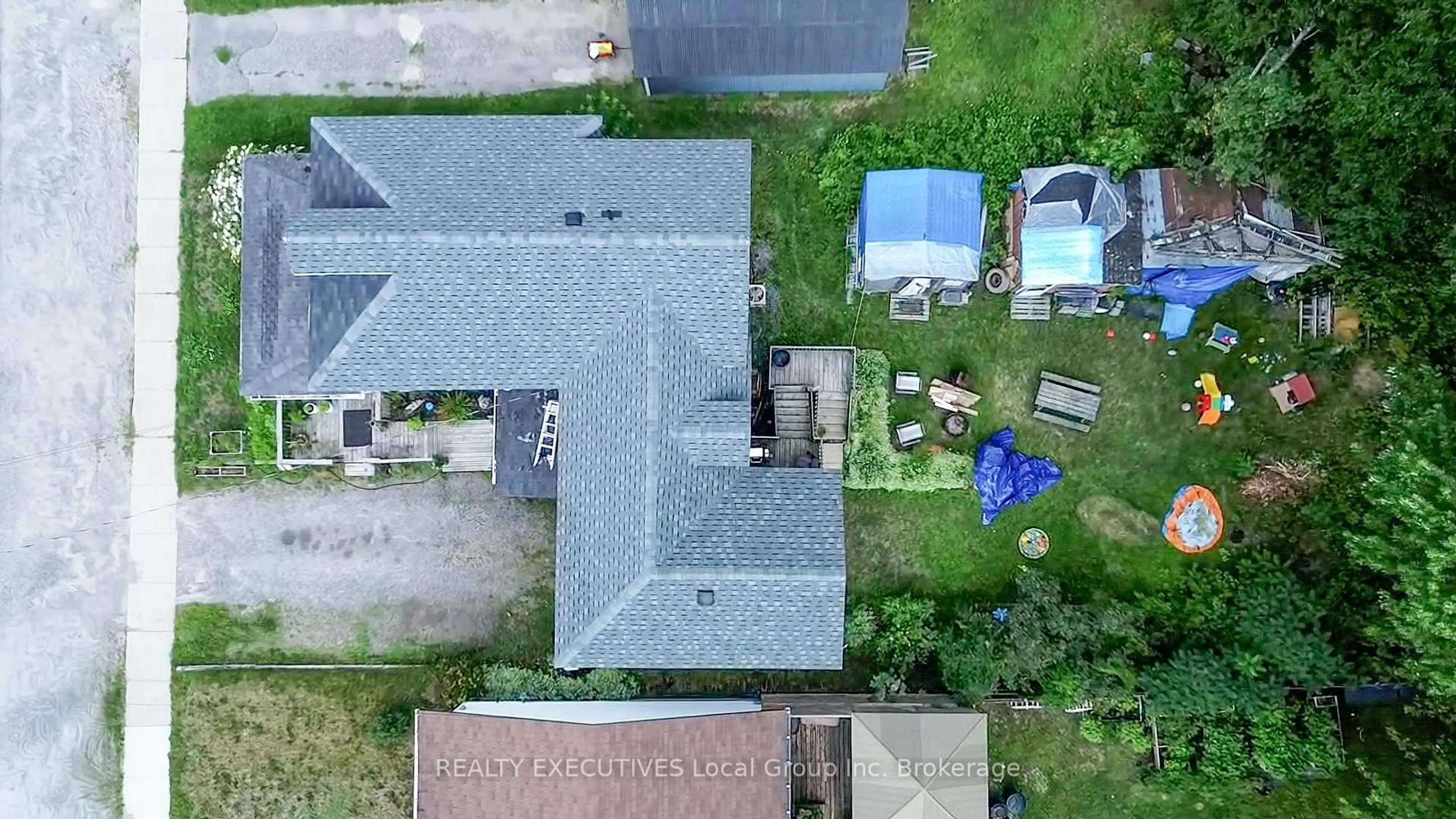 A pic from outside/outdoor area/front of a property/back of a property/a pic from drone, street for 64 NIPISSING St, West Nipissing Ontario P2B 1J3